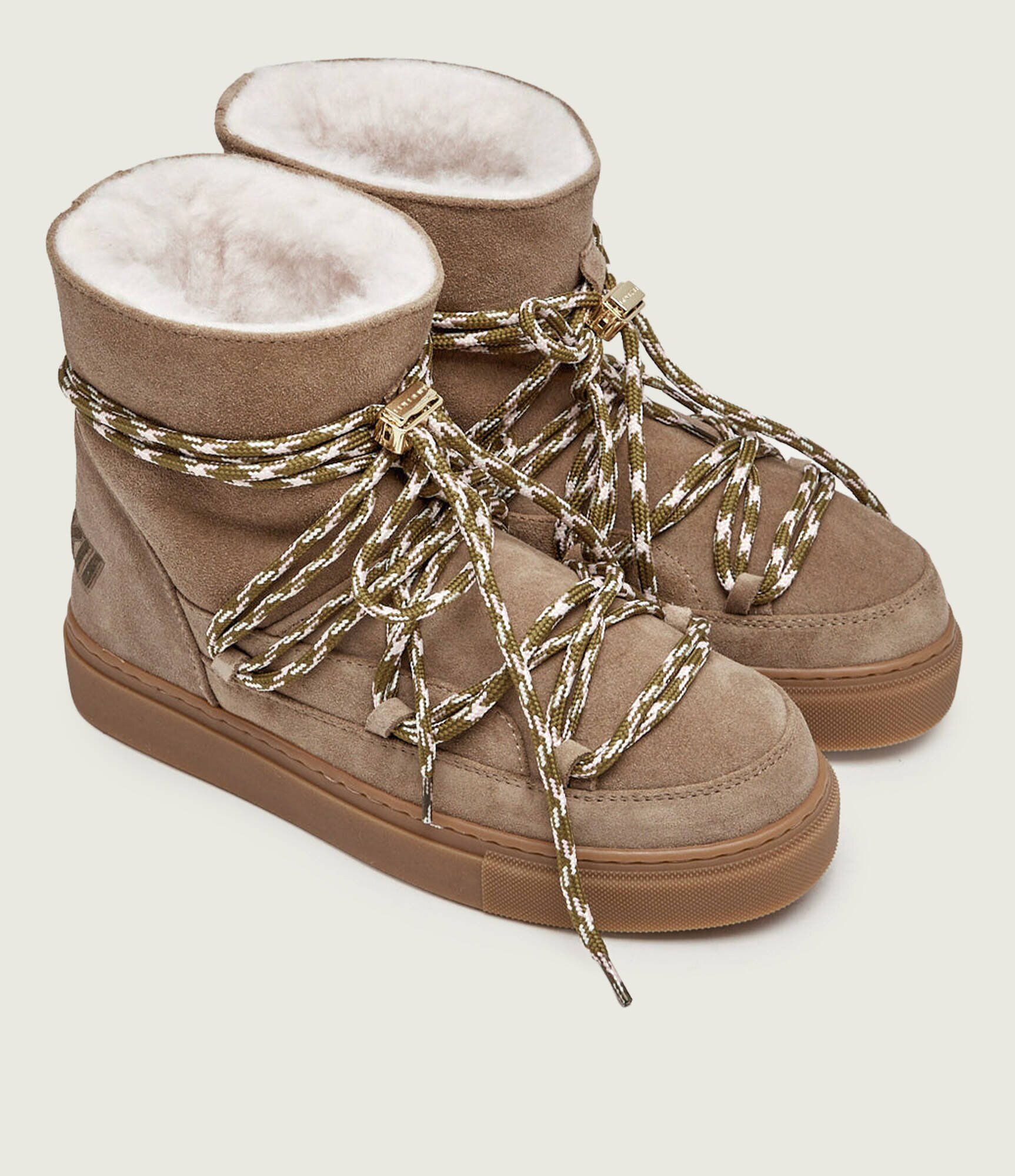 Inuikii Bocanci Suede Double Tie | piele întoarsă