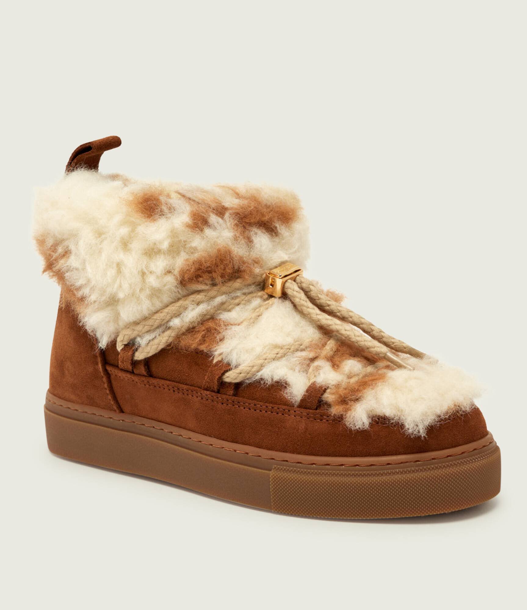 Inuikii Bocanci TEDDY LOW | shearling | zamsz
