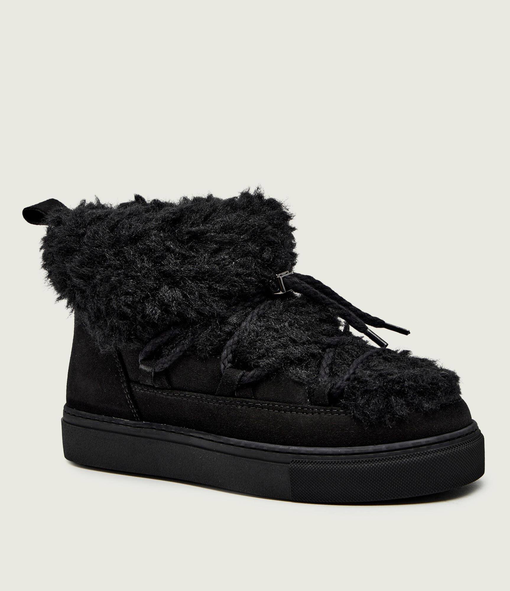 Inuikii Bocanci TEDDY LOW | shearling | zamsz