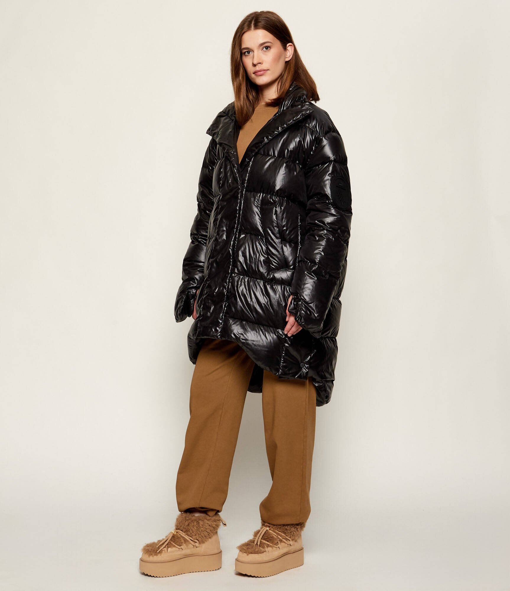 Inuikii Bocanci Teddy Platform | shearling | zamsz