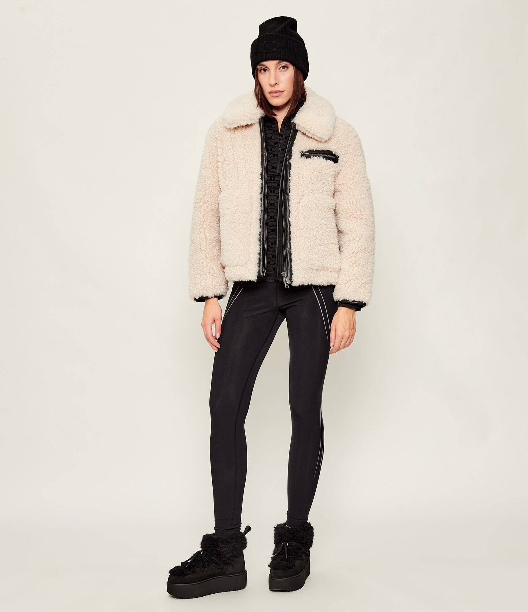 Inuikii Bocanci Teddy Platform | shearling | zamsz