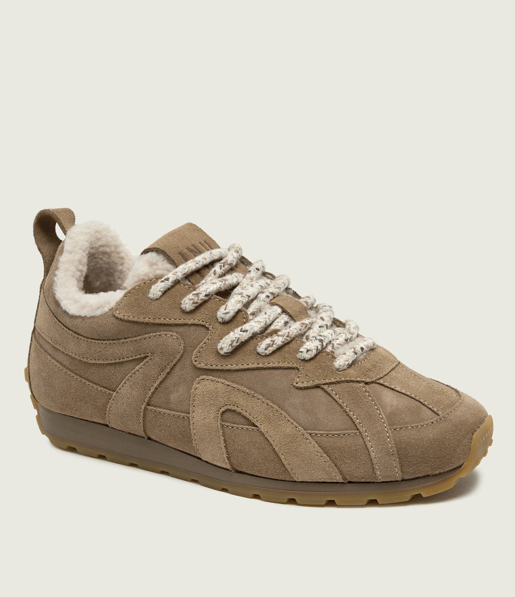Inuikii Căptușite sneakers Maribella | shearling | piele întoarsă