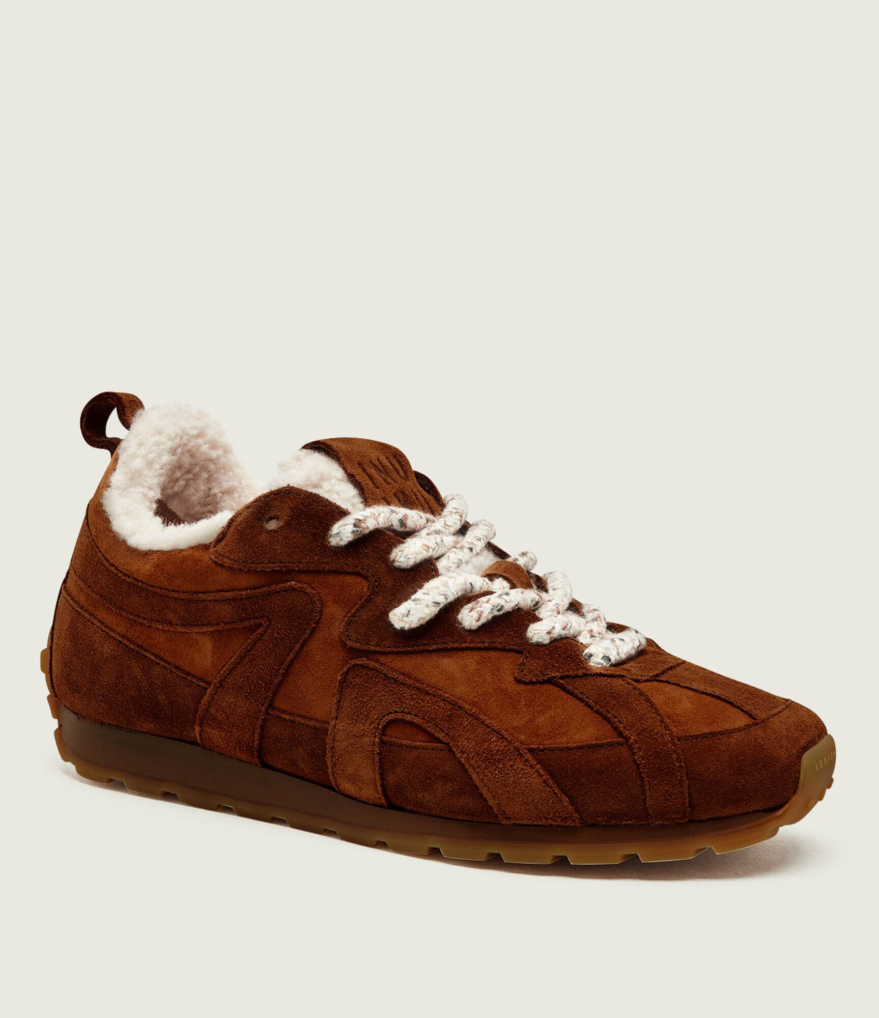Inuikii Căptușite sneakers Maribella | shearling | piele întoarsă