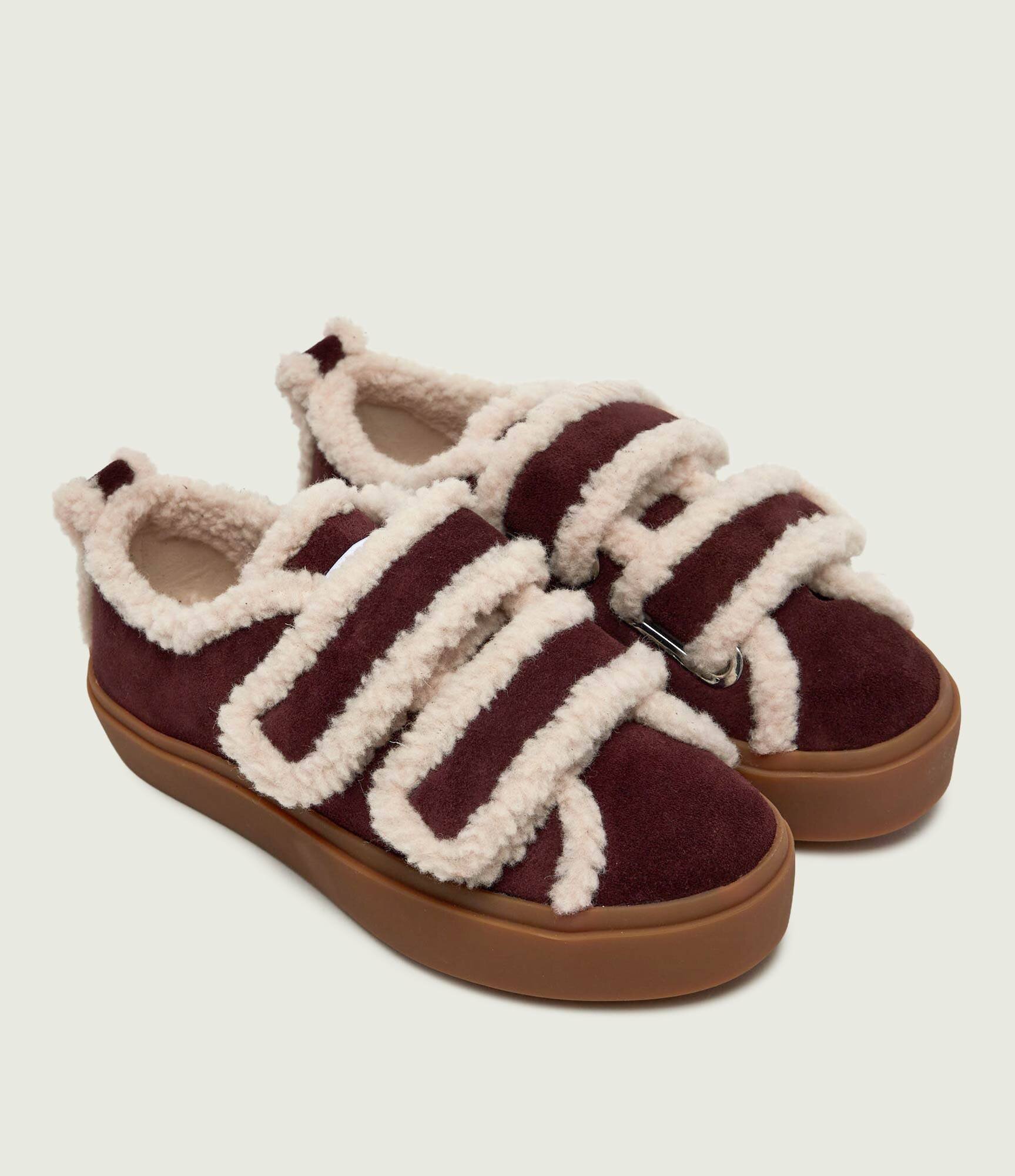 Inuikii Căptușite sneakers | piele întoarsă | shearling