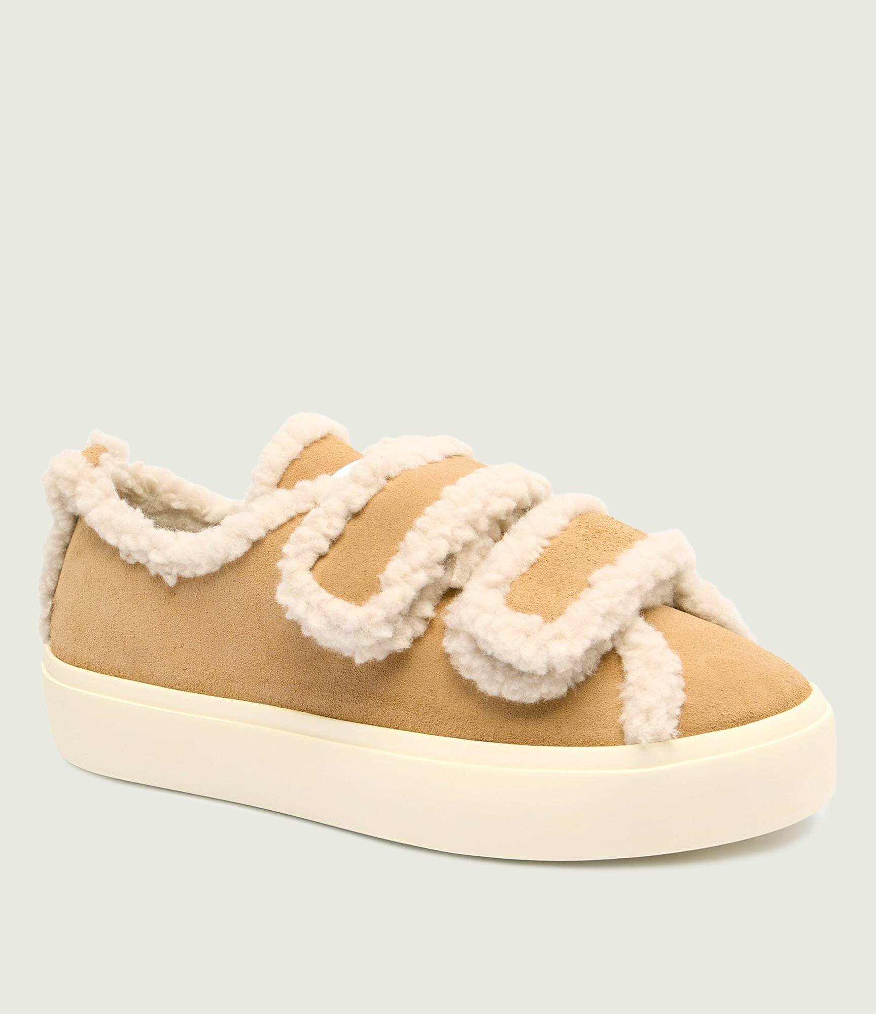 Inuikii Căptușite sneakers | piele întoarsă | shearling