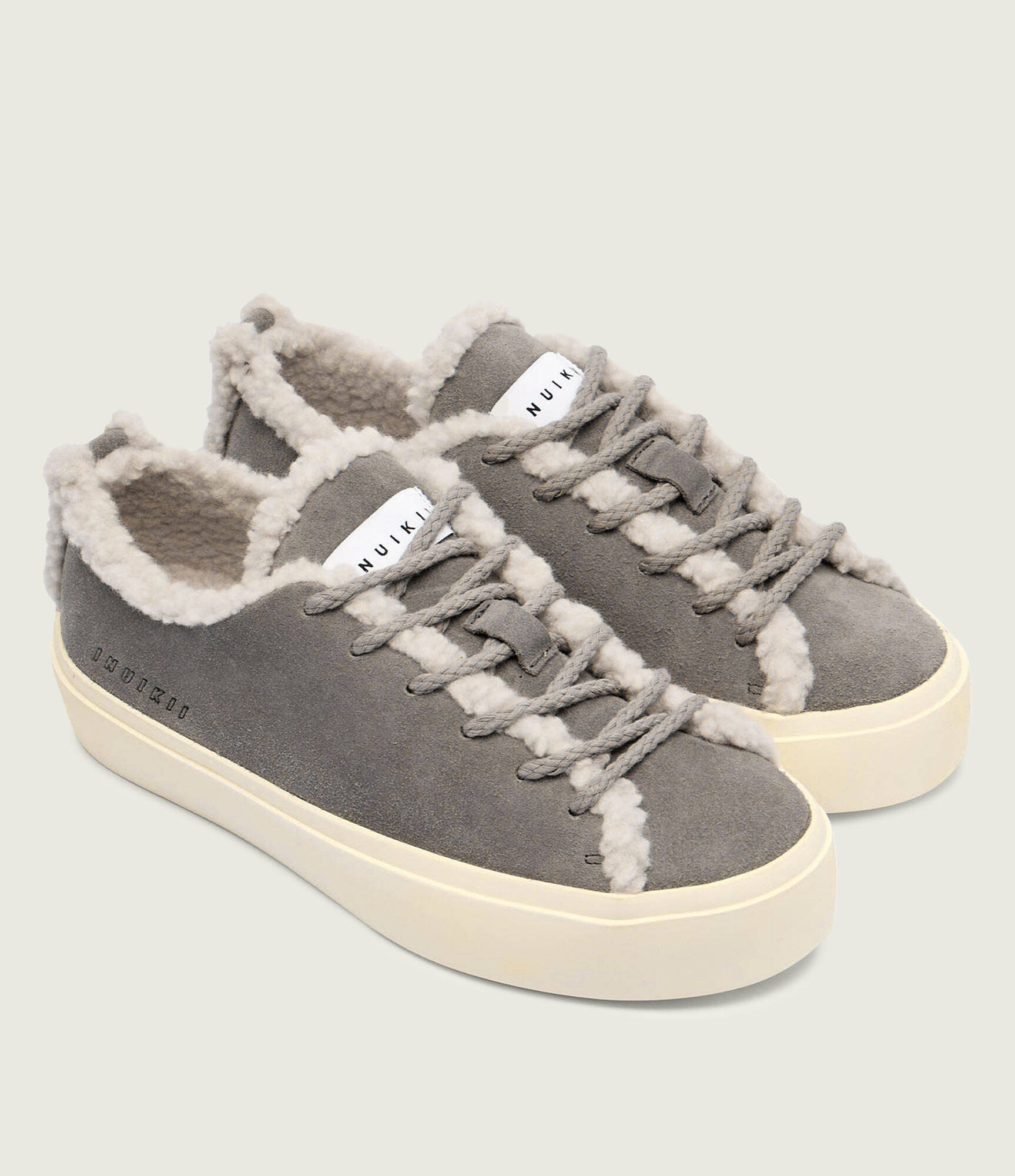 Inuikii Căptușite sneakers | piele întoarsă | shearling