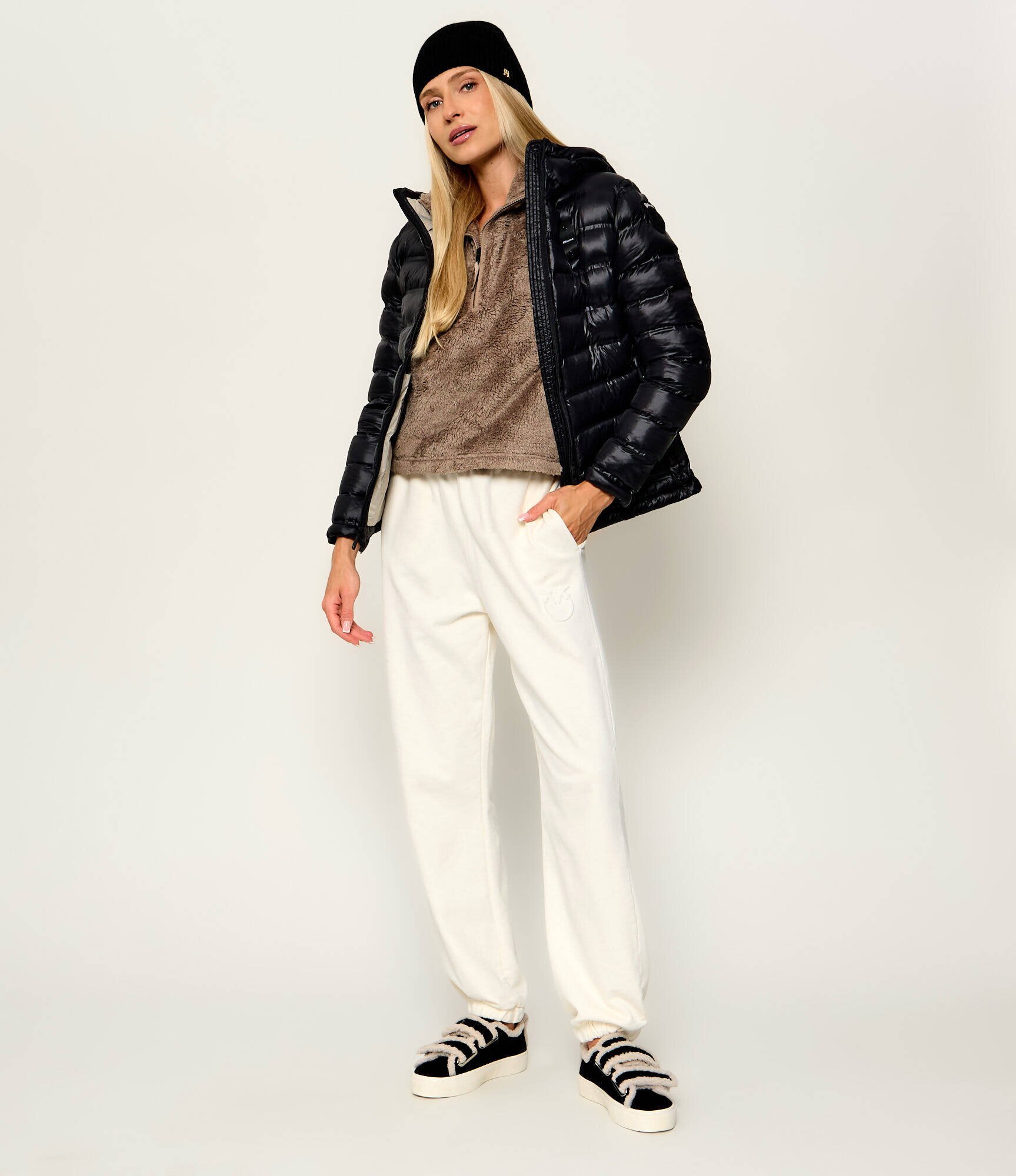 Inuikii Căptușite sneakers | piele întoarsă | shearling