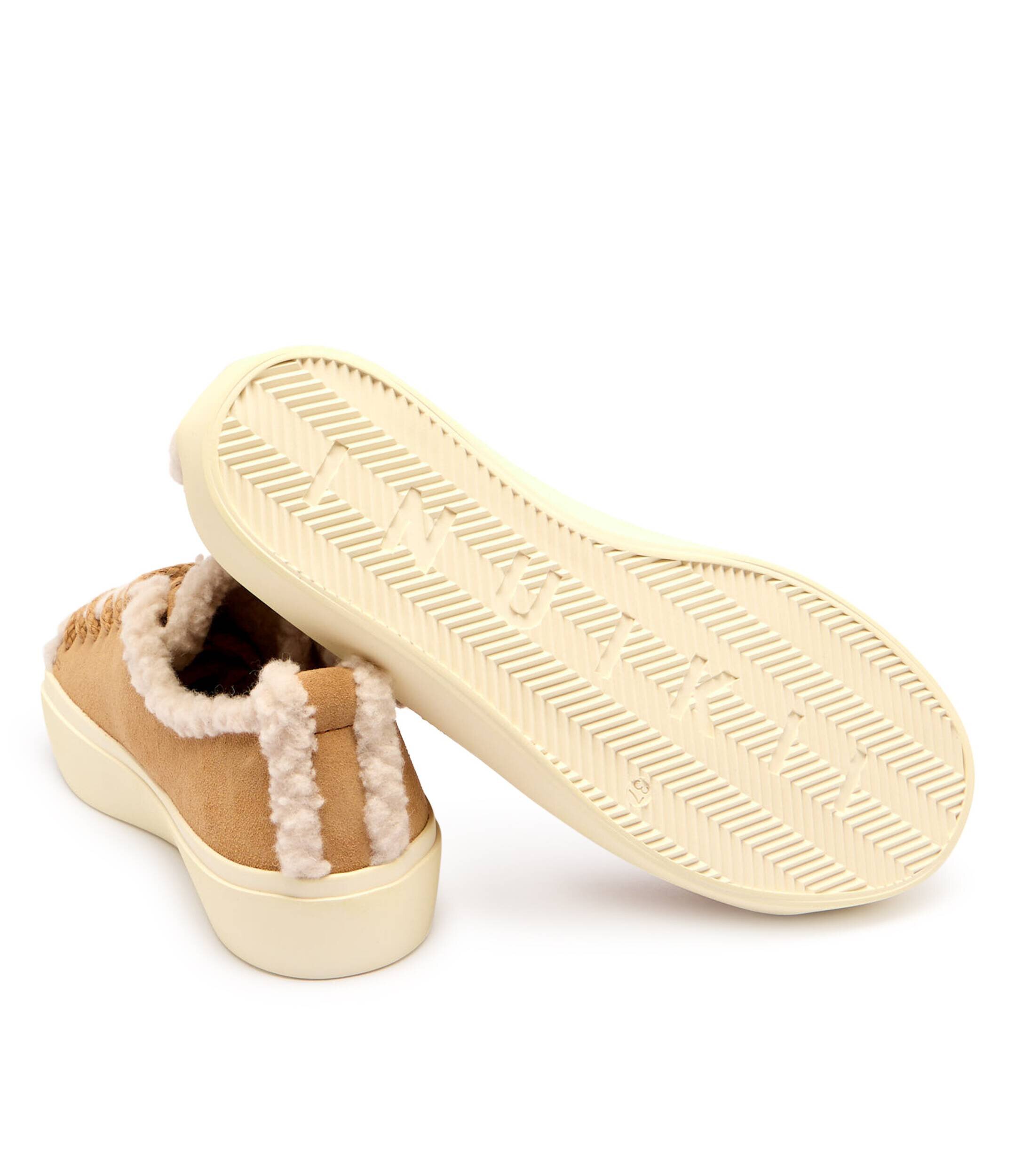 Inuikii Căptușite sneakers | piele întoarsă | shearling