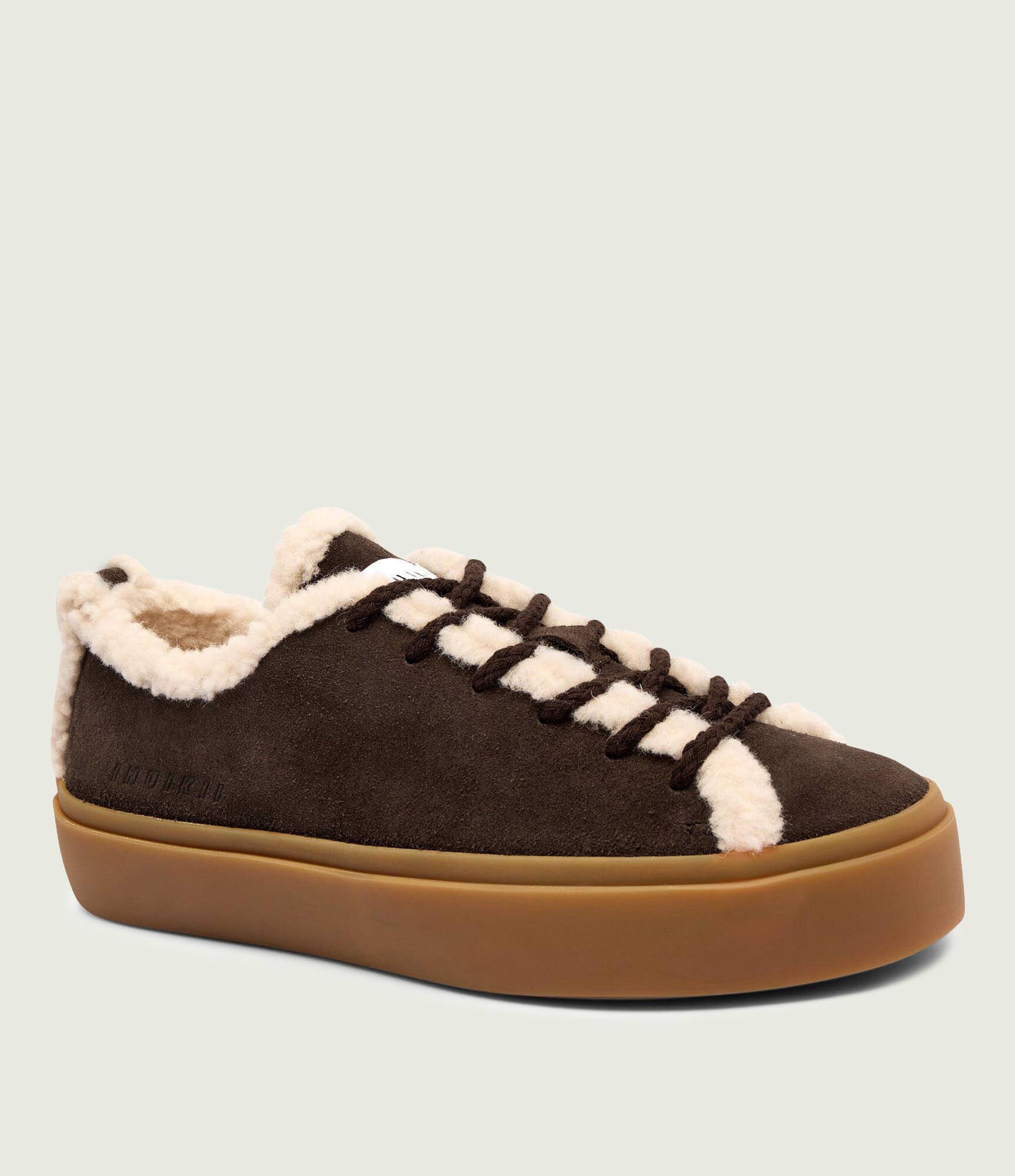 Inuikii Căptușite sneakers | shearling | piele întoarsă