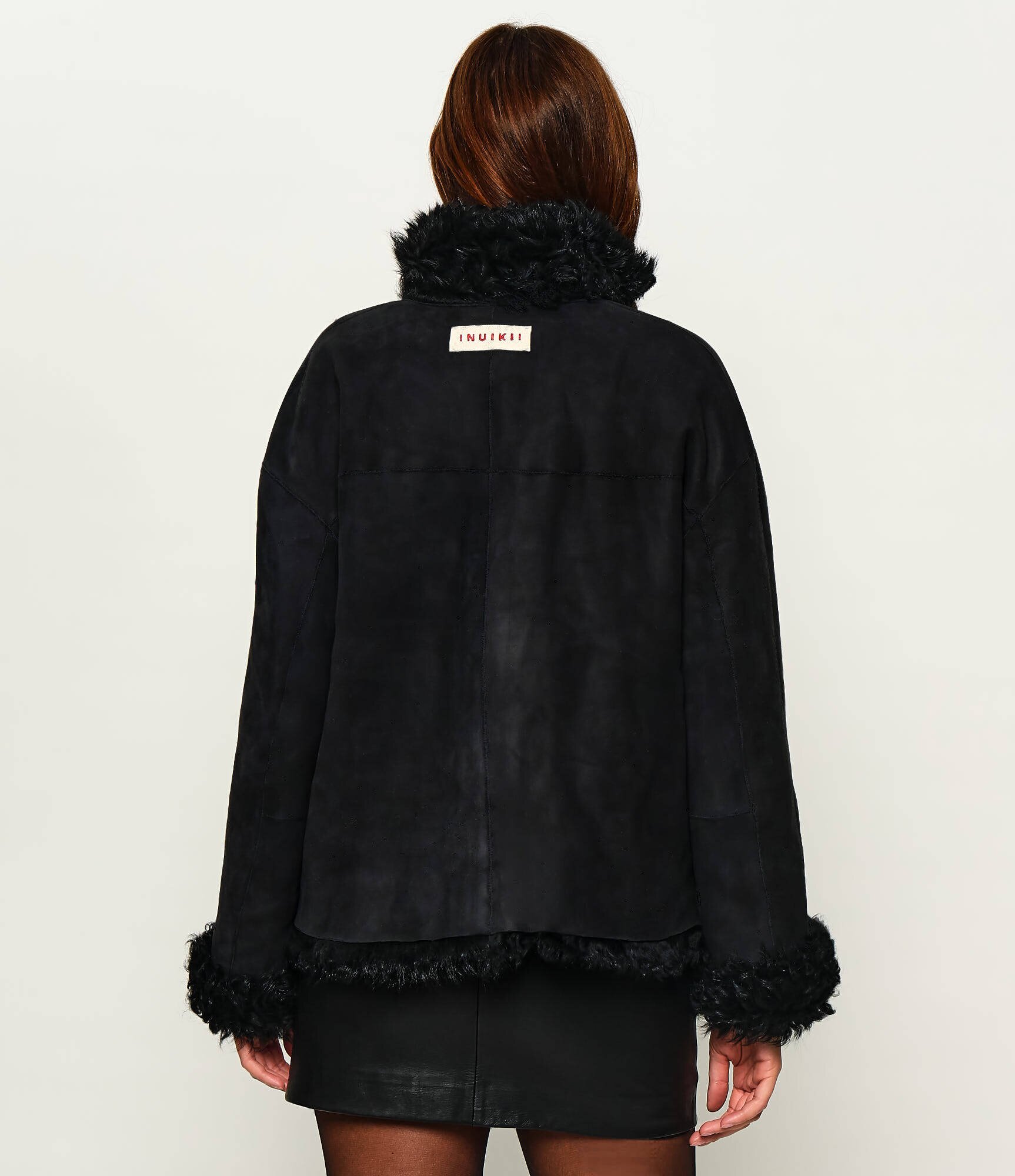 Inuikii De piele cu două fețe cojoc | regular fit | shearling