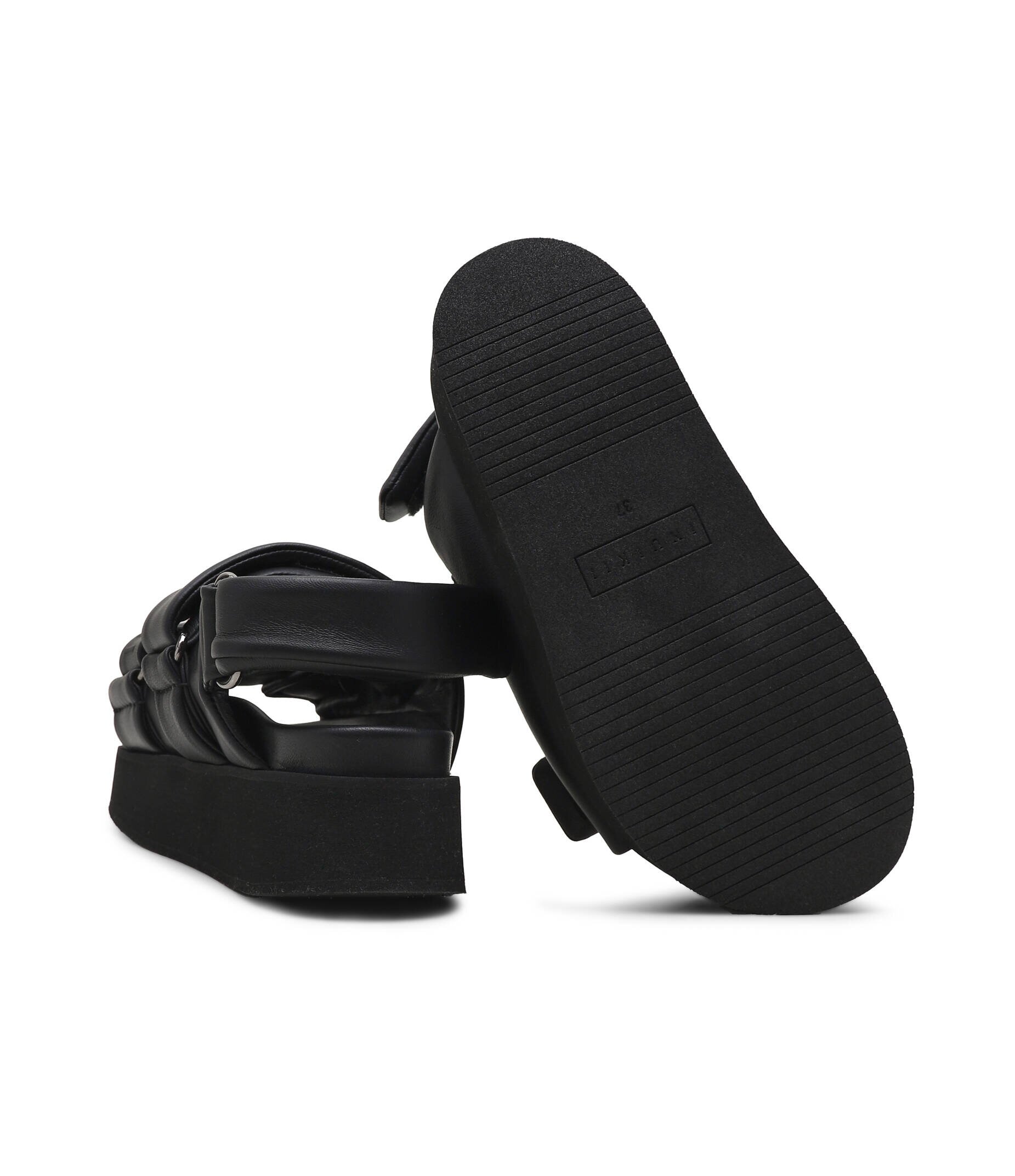 Inuikii De piele sandale Puffer