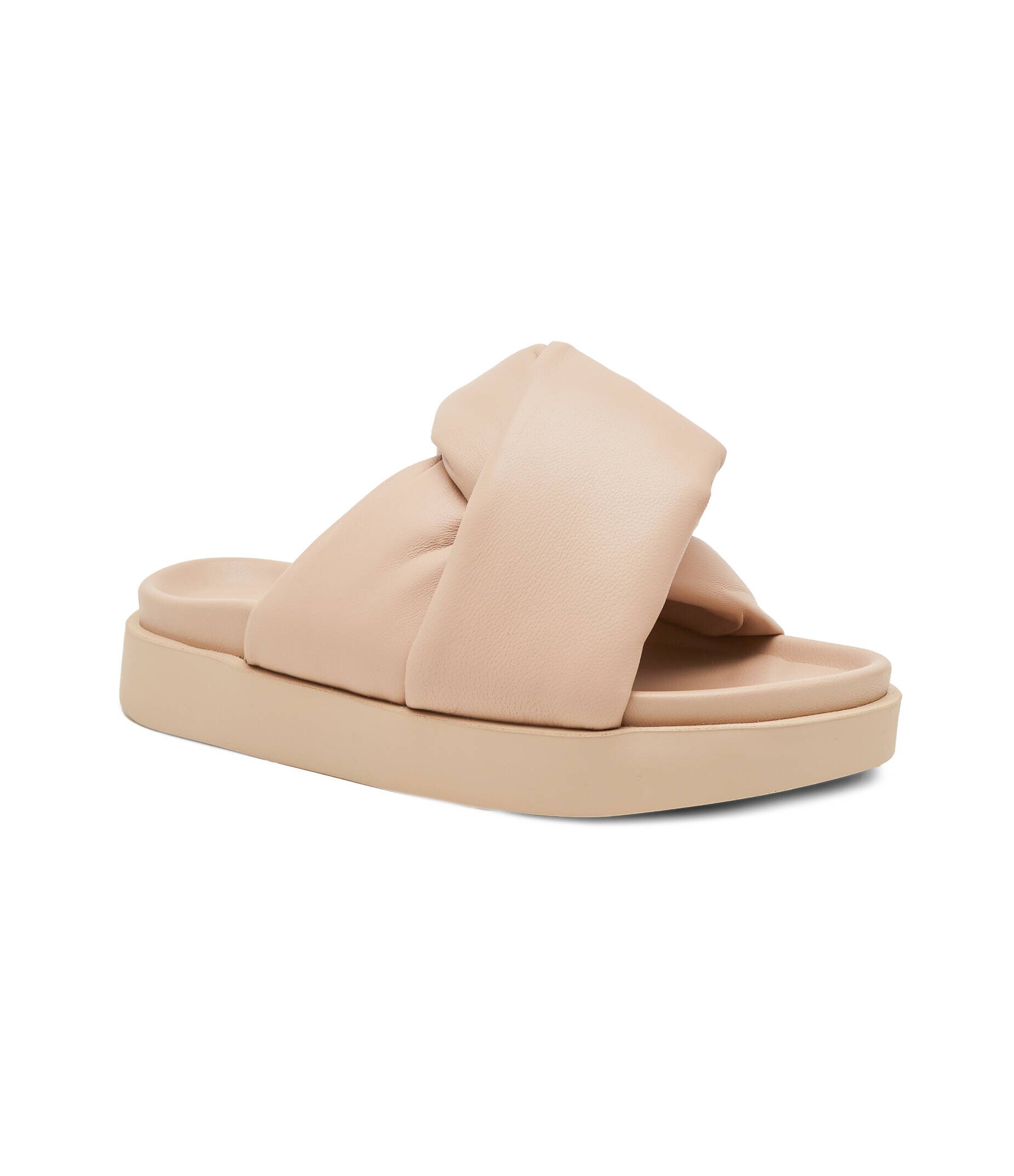 Inuikii De piele șlapi Soft Crossed