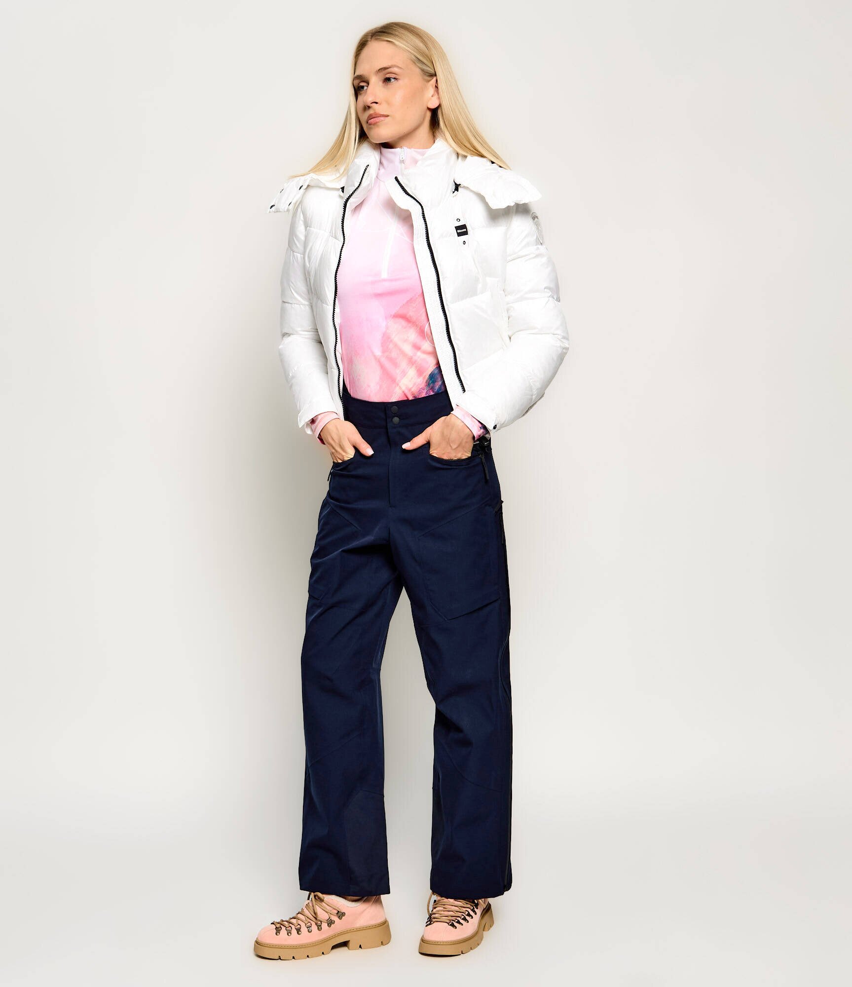 Inuikii Pantofi Echo Low | shearling | piele întoarsă (zamsz) | cu adaos de lână