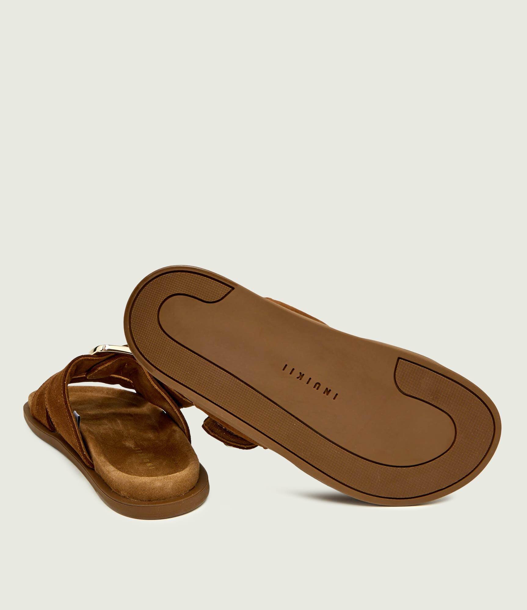 Inuikii Șlapi DREAMER BUCKLE | piele întoarsă