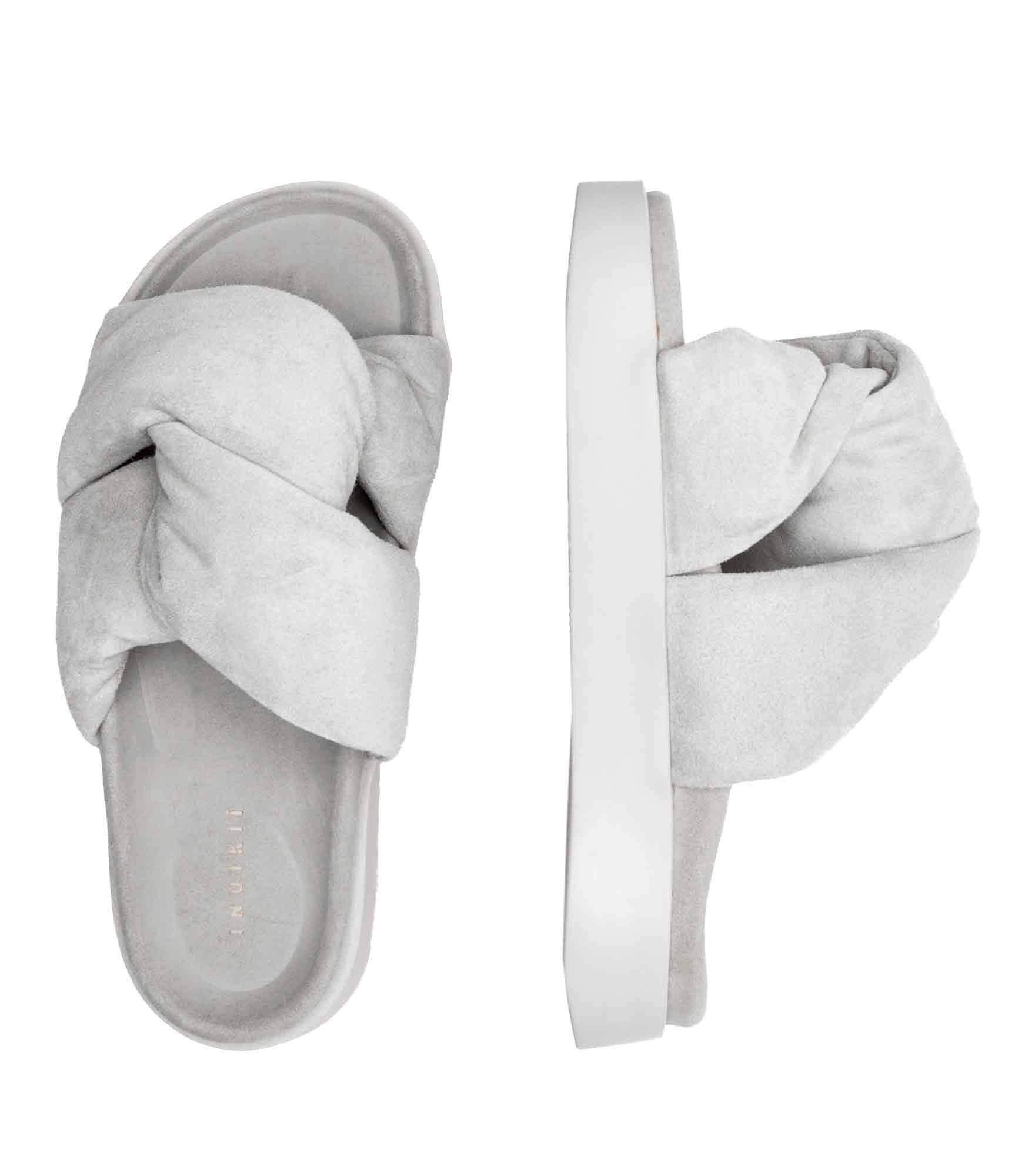 Inuikii Șlapi Soft Crossed | piele întoarsă
