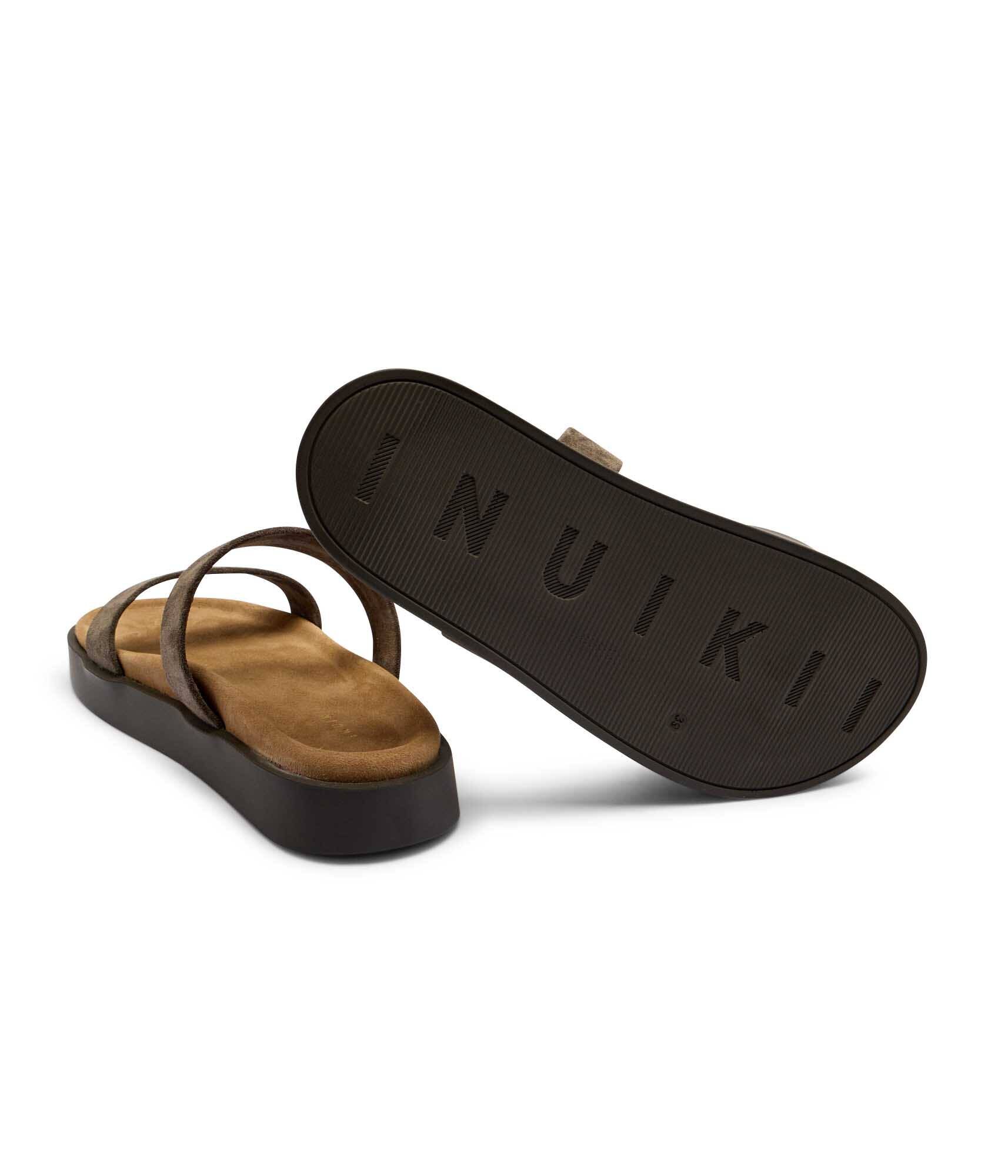 Inuikii Șlapi Strappy | piele întoarsă
