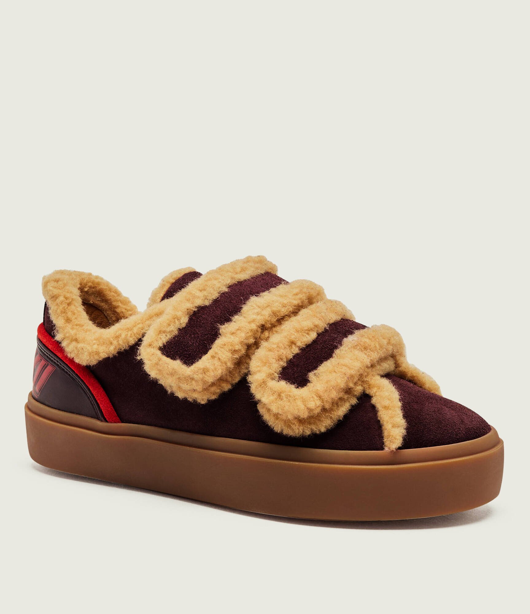 Inuikii Sneakers Lila | shearling | piele întoarsă