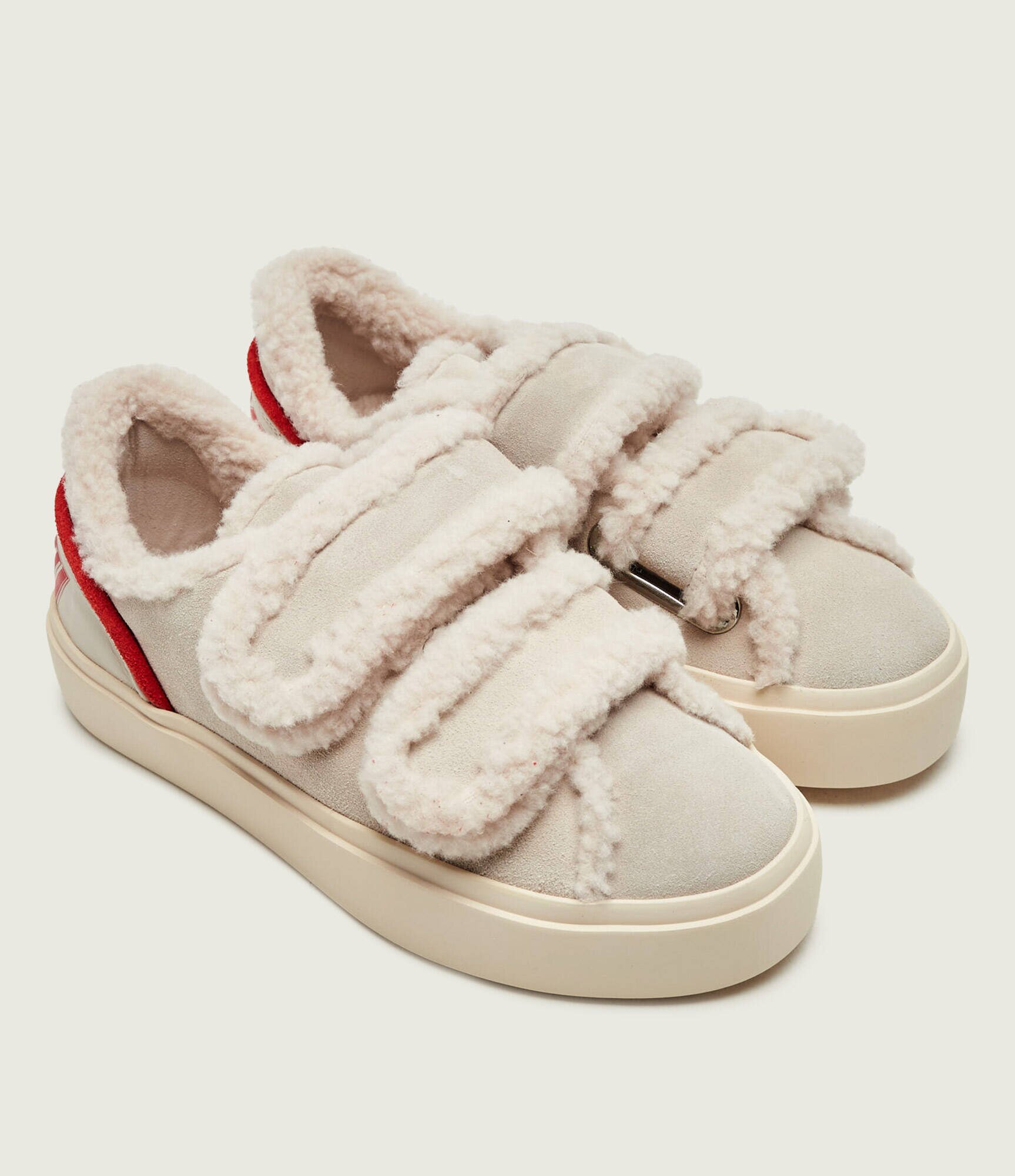 Inuikii Sneakers Lila | shearling | piele întoarsă