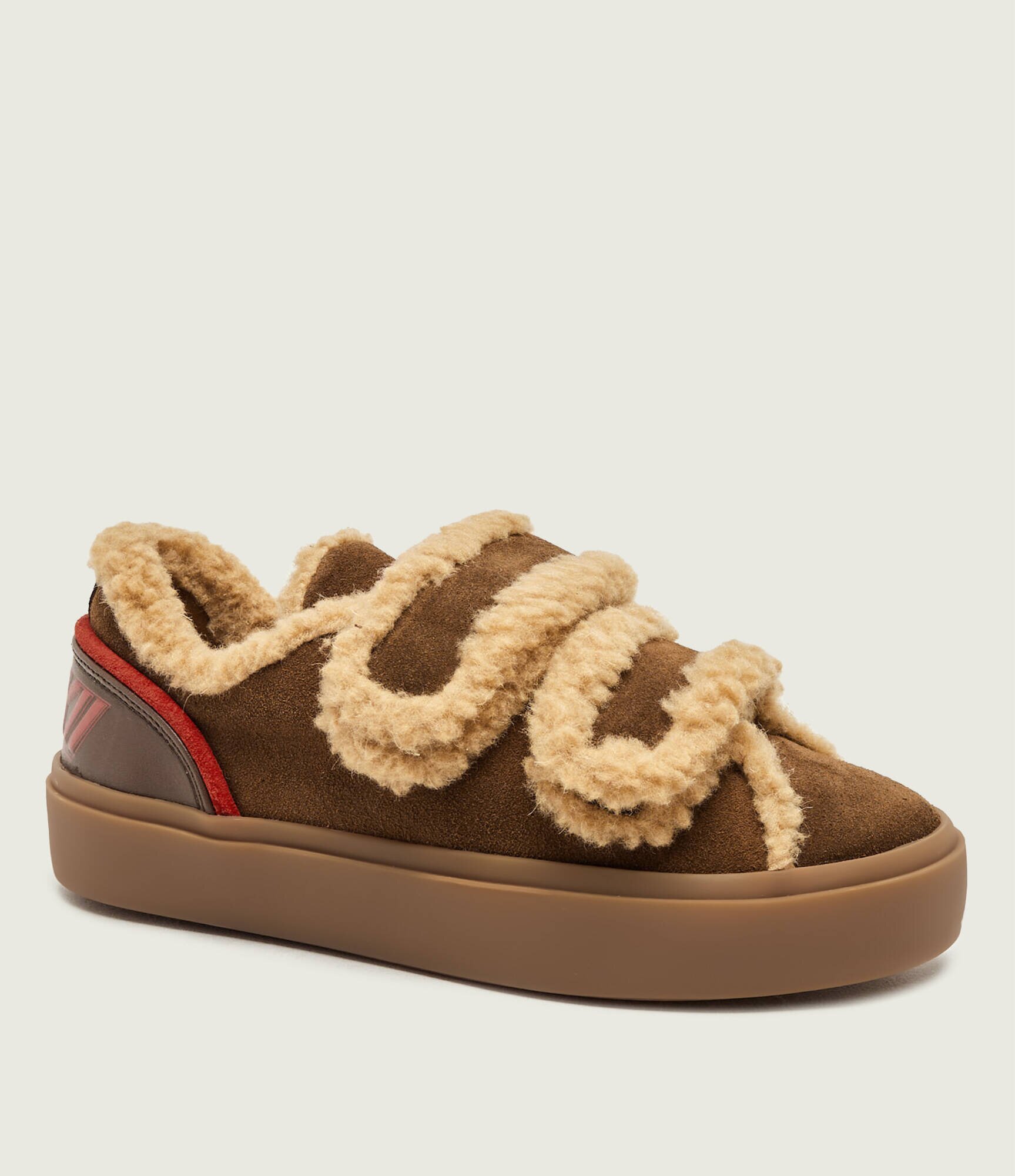 Inuikii Sneakers Lila | shearling | piele întoarsă