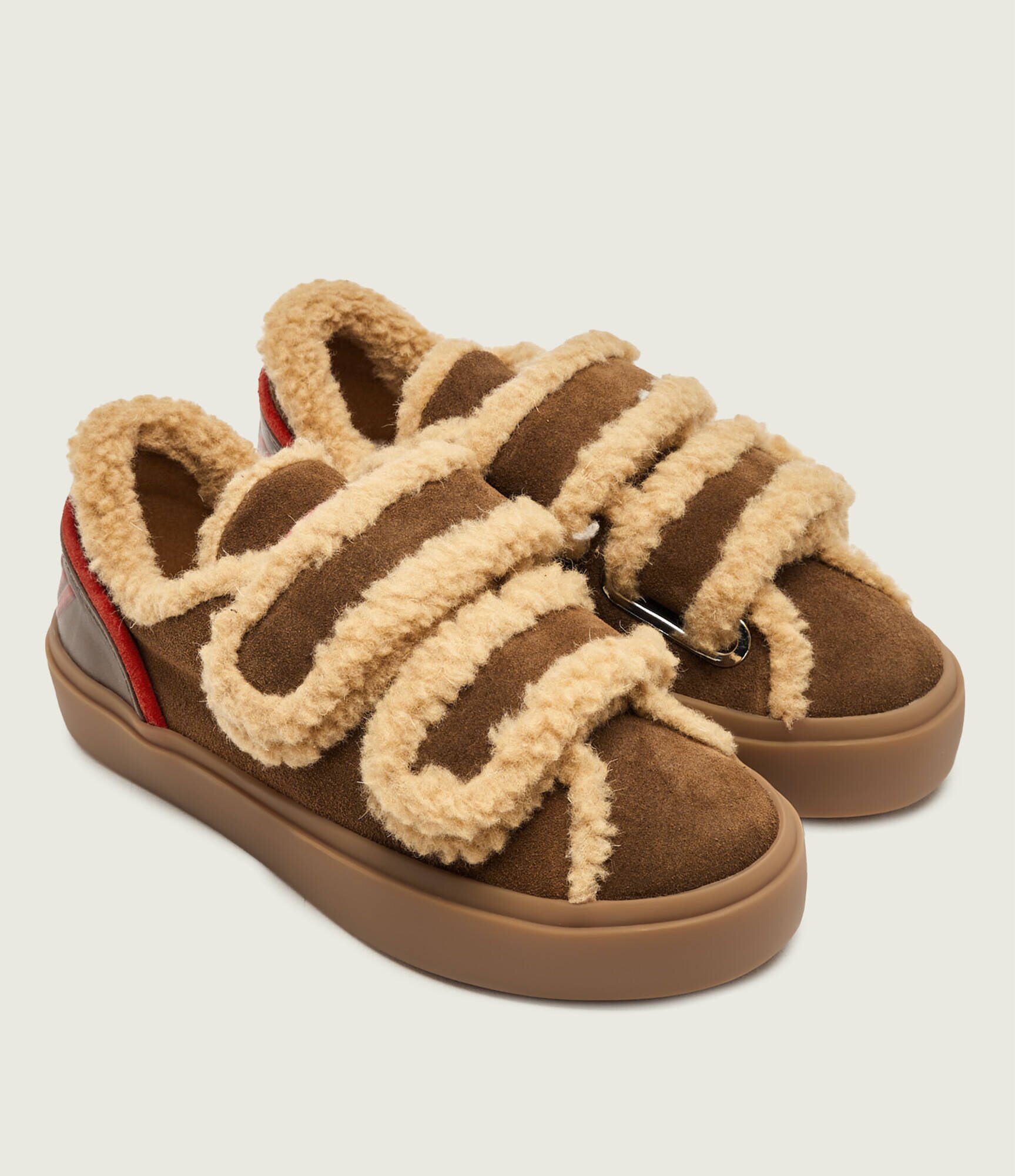 Inuikii Sneakers Lila | shearling | piele întoarsă