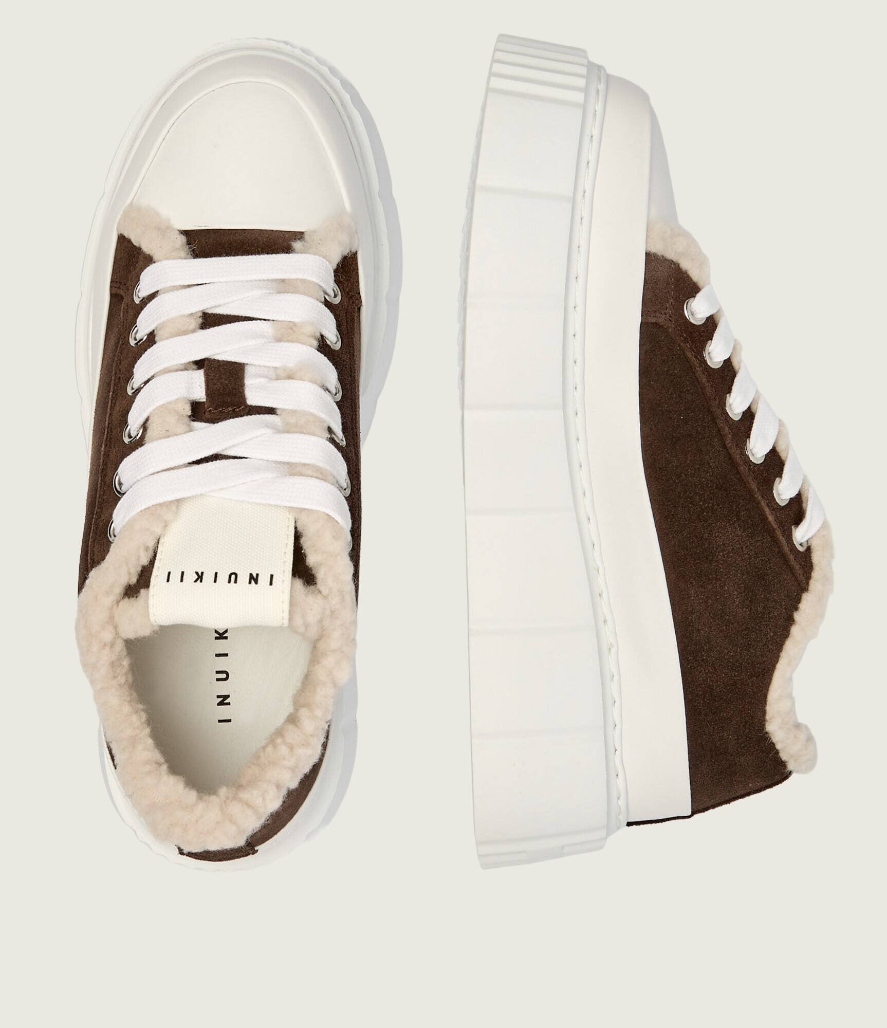 Inuikii Teniși din piele Matilda Curly | shearling