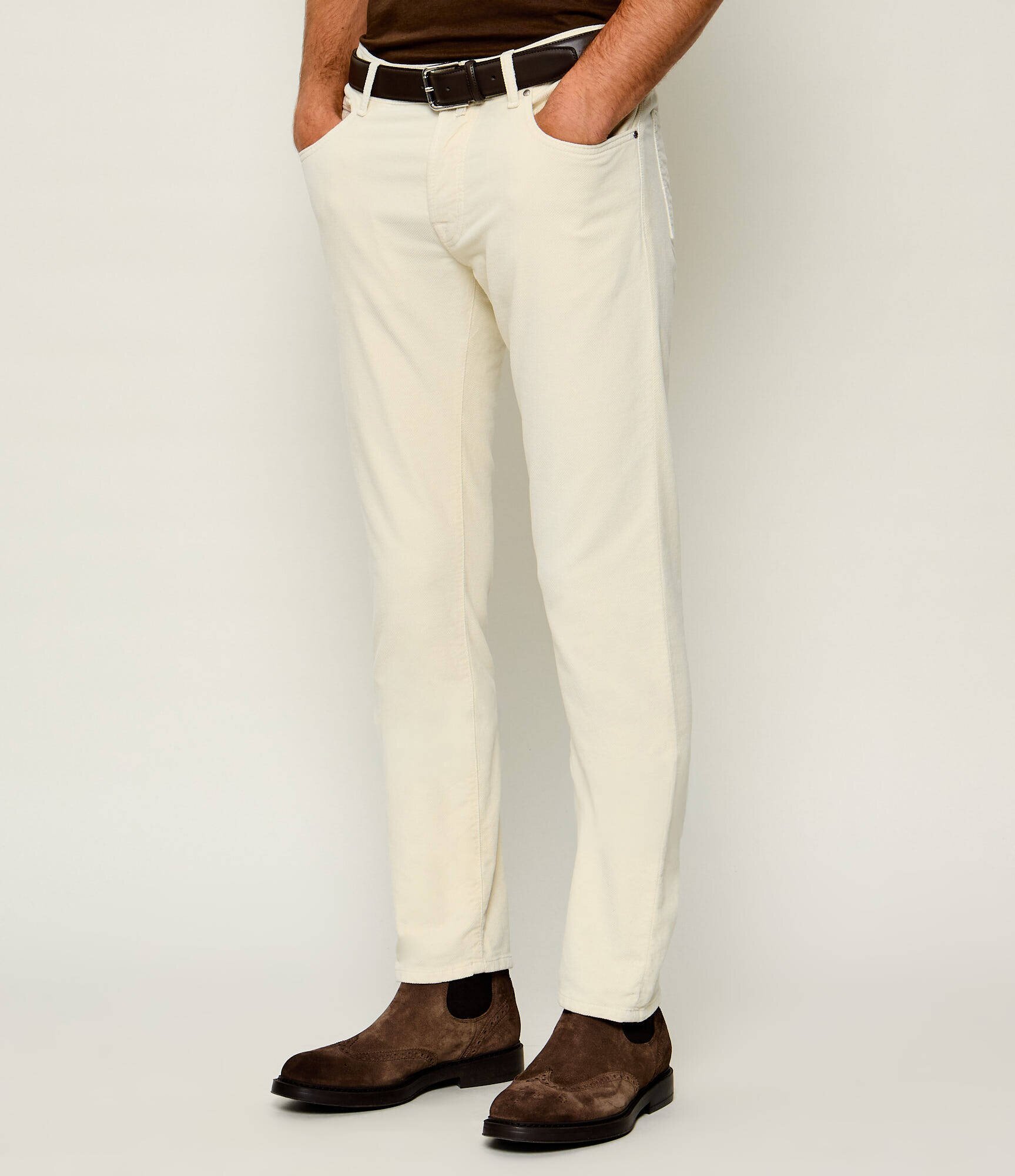 Jacob Cohen Pantaloni Bard | Slim Fit | catifea reiată