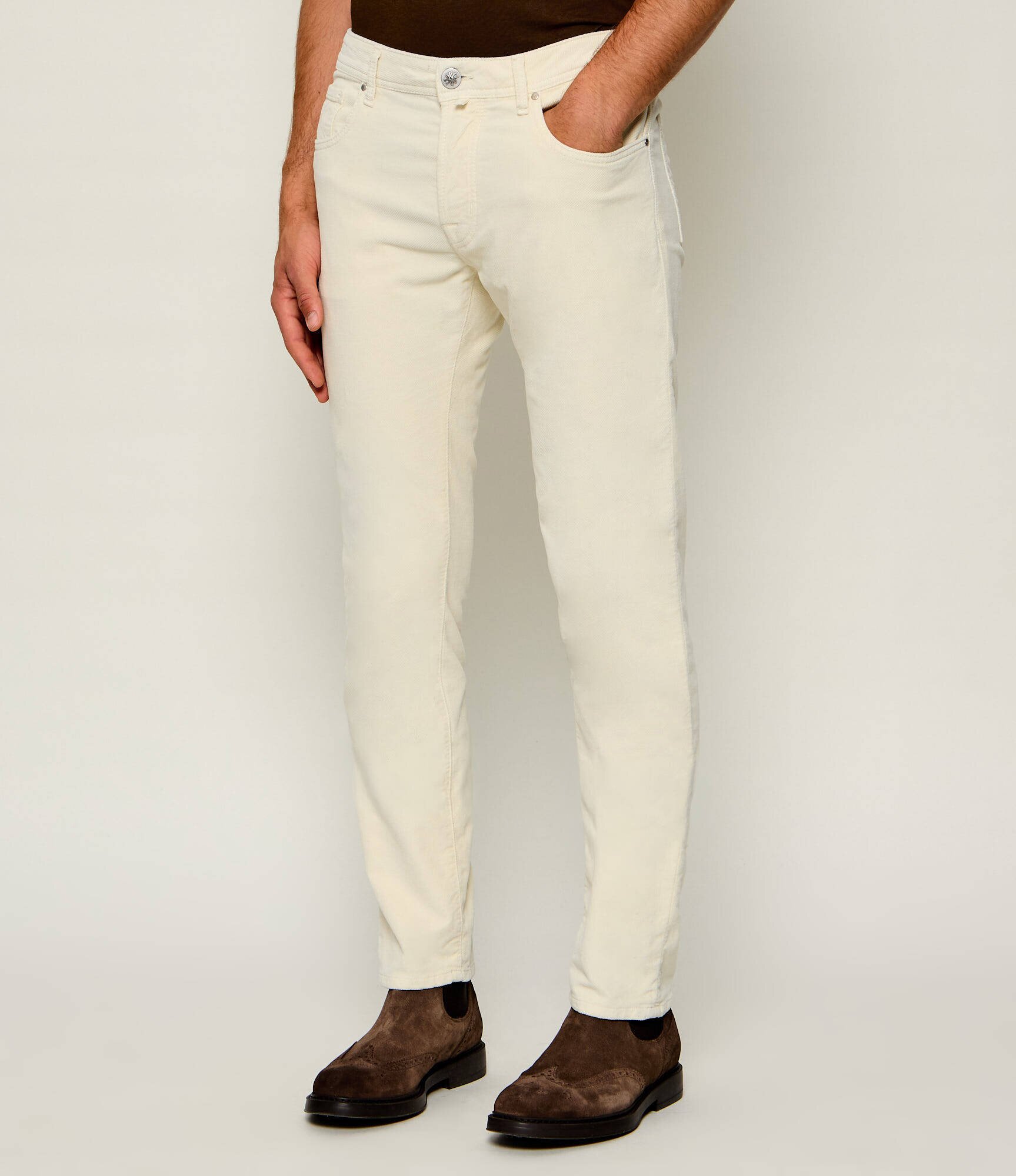 Jacob Cohen Pantaloni Bard | Slim Fit | catifea reiată