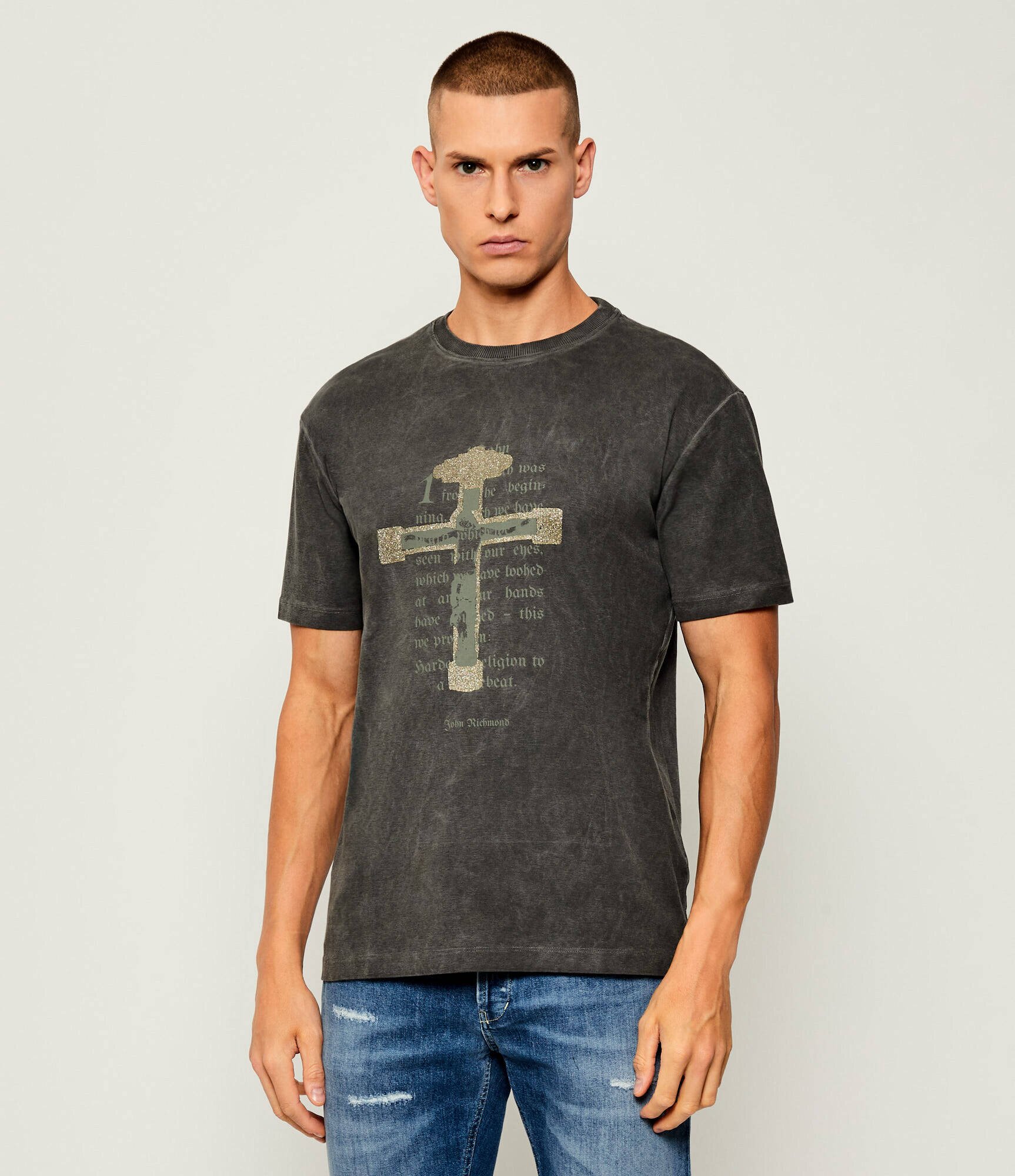 John Richmond Tricou PHUELO | regular fit