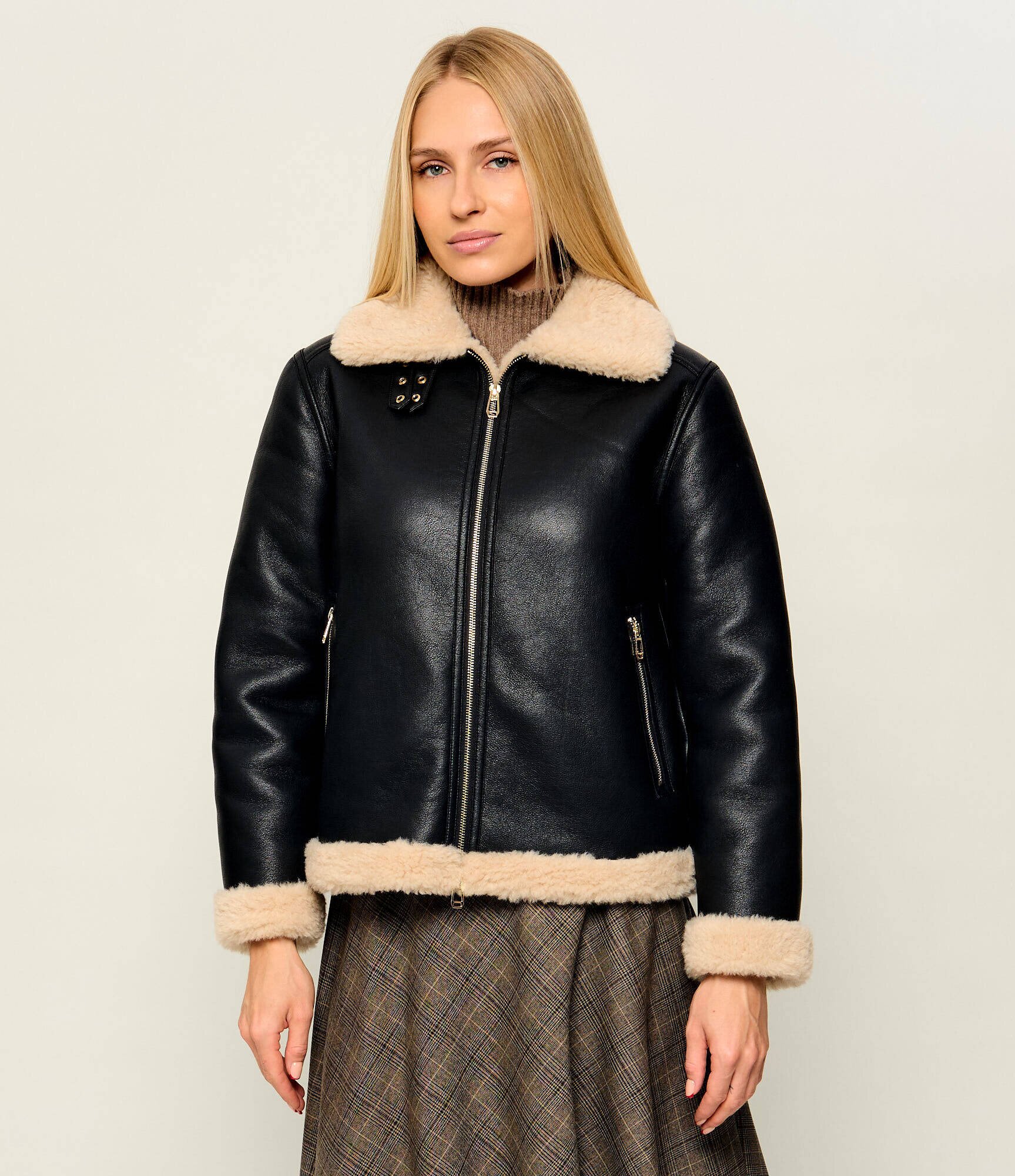 Joop! Cojoc Ollin | Loose fit | shearling