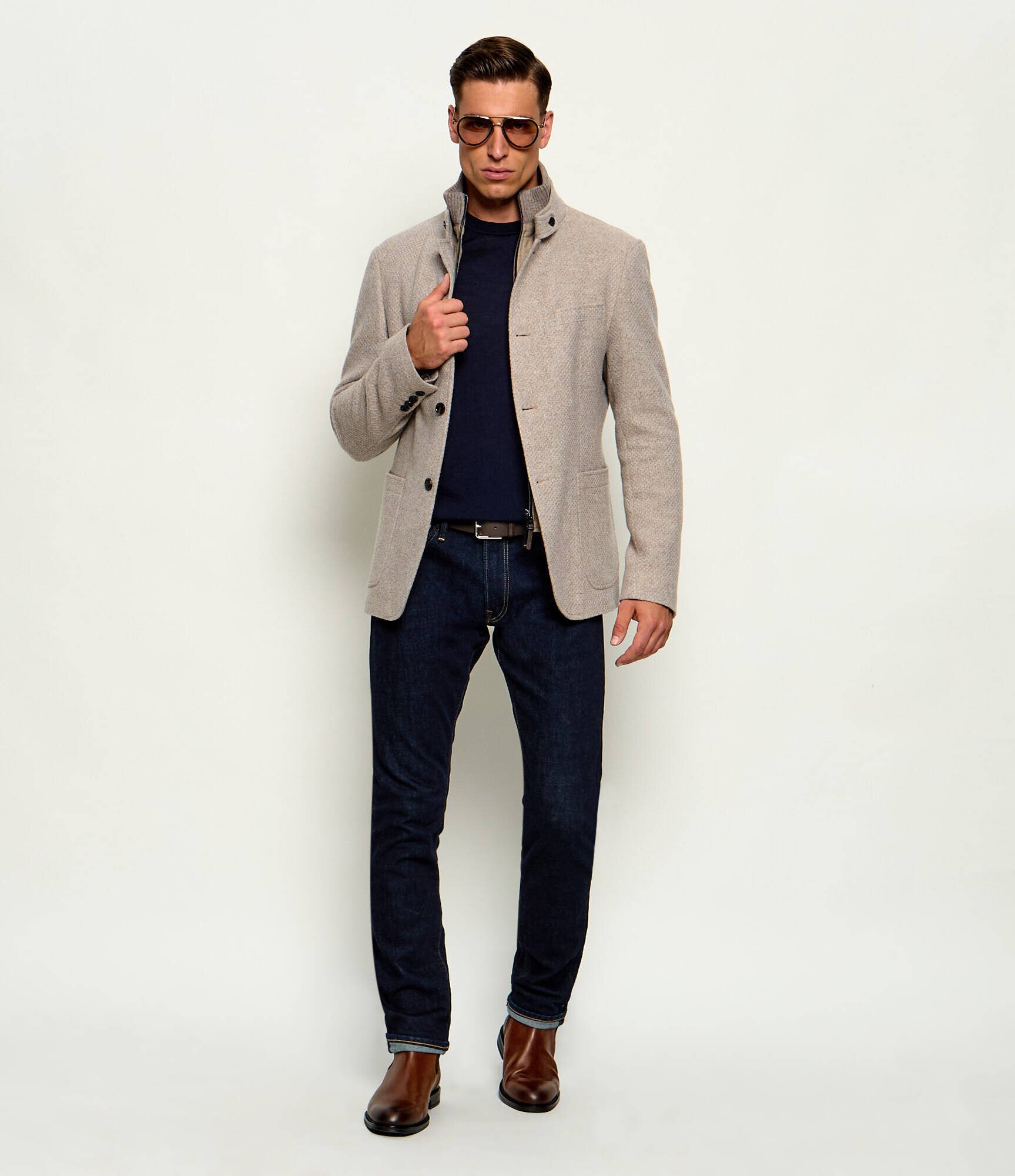 Joop! De lână geacă 2 în 1 Hectar | Slim Fit