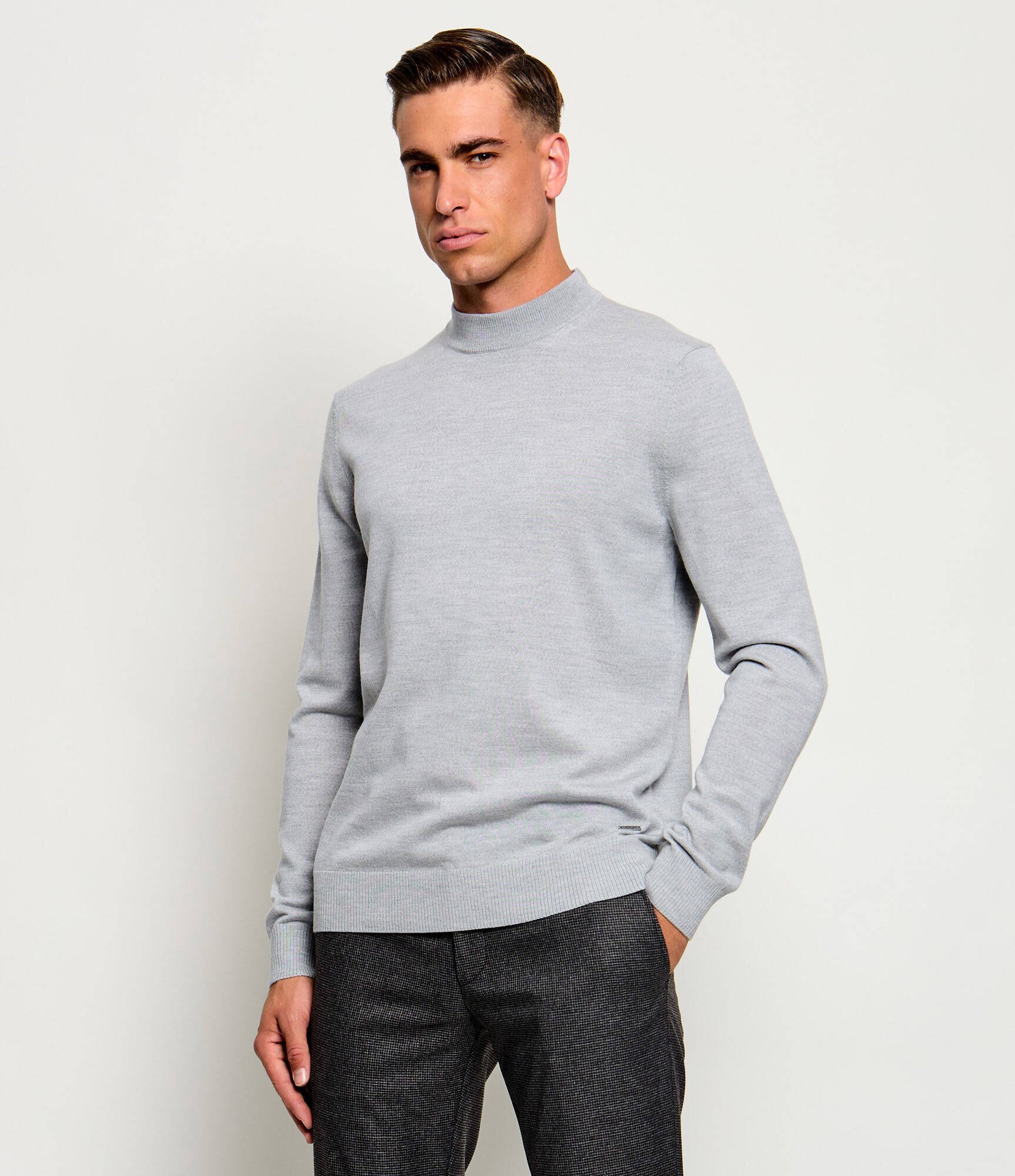 Joop! De lână guler înalt Davide | Modern fit