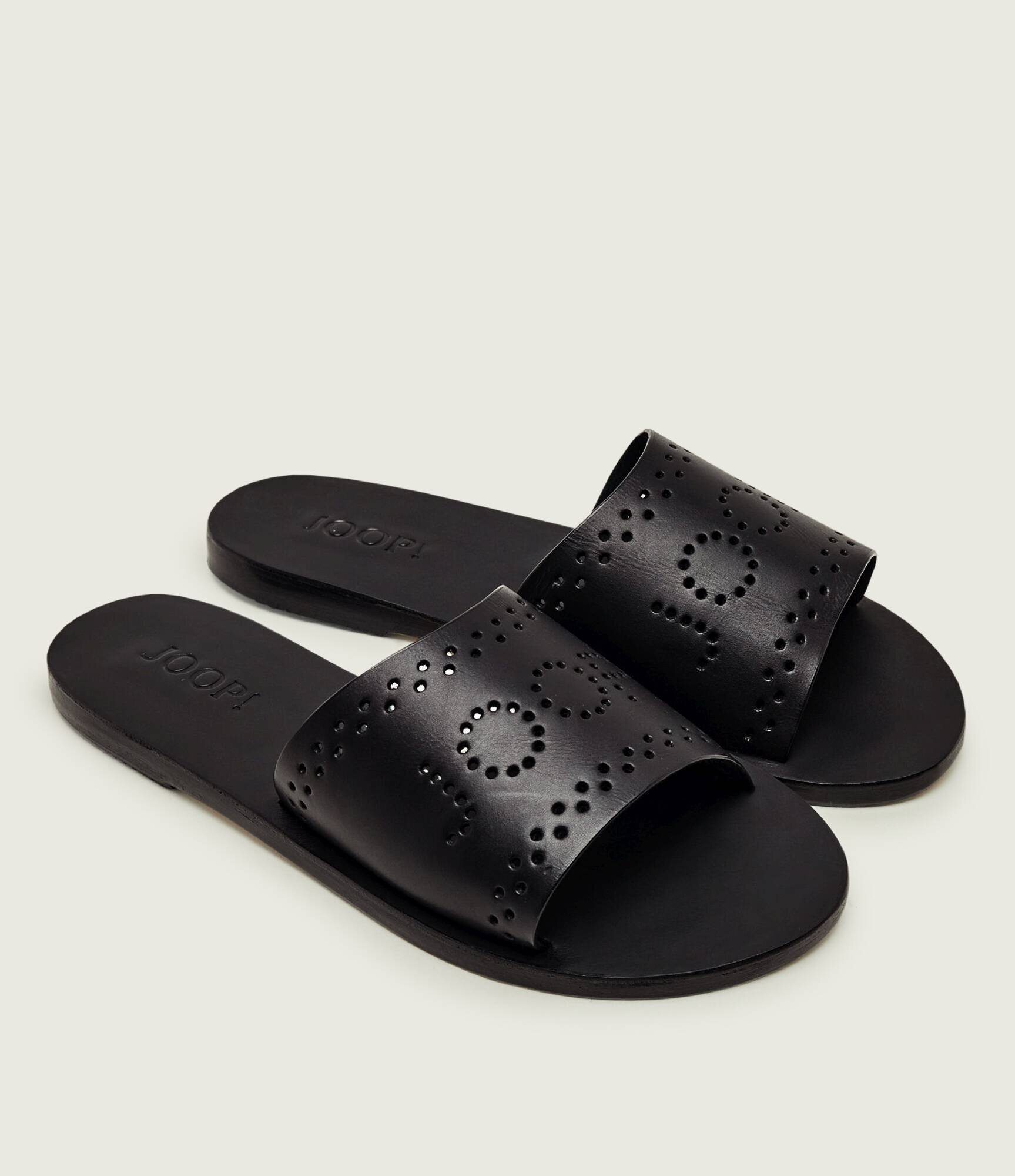 Joop! De piele șlapi Charlene