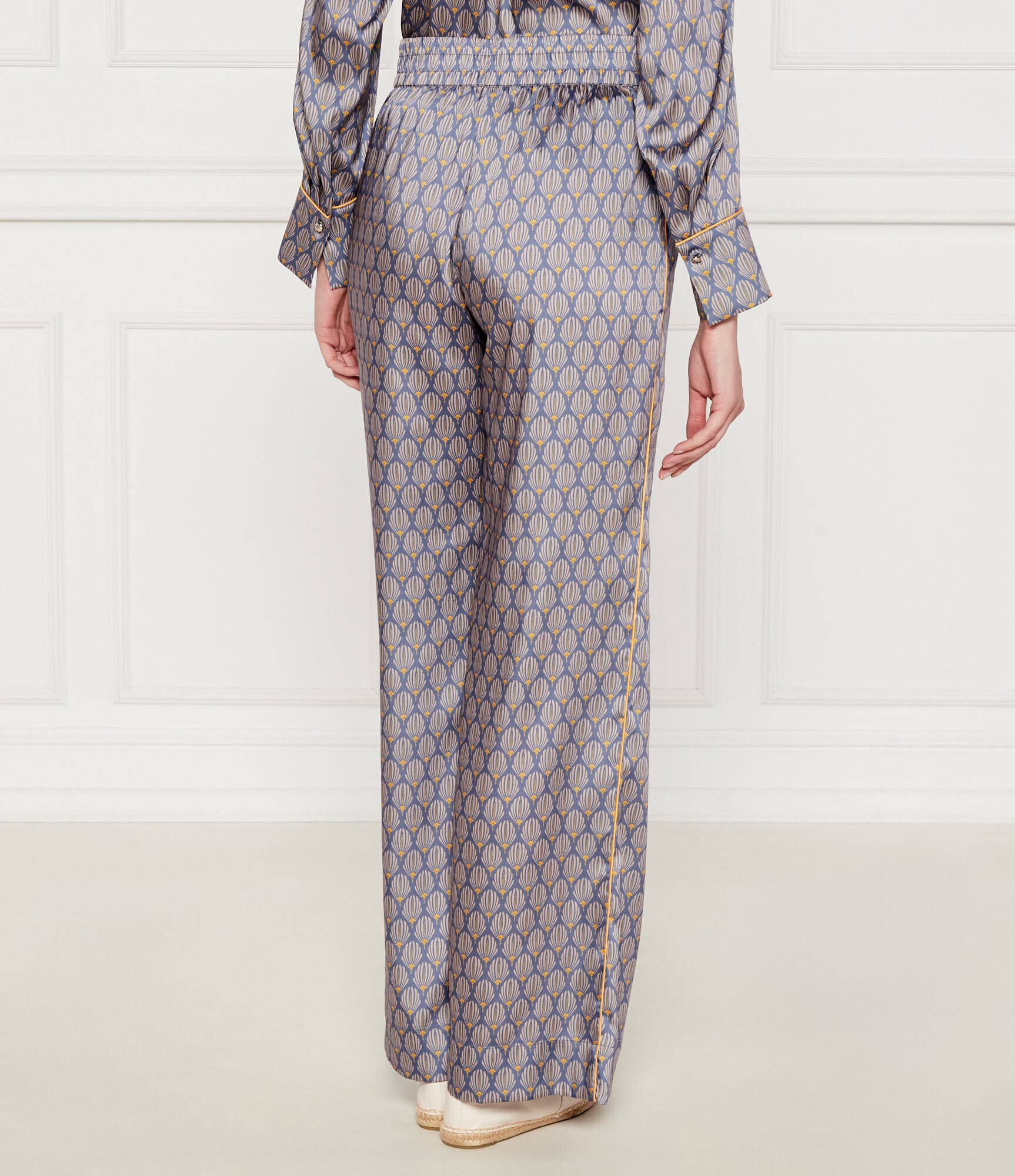 Joop! De satin pantaloni Panja | Loose fit