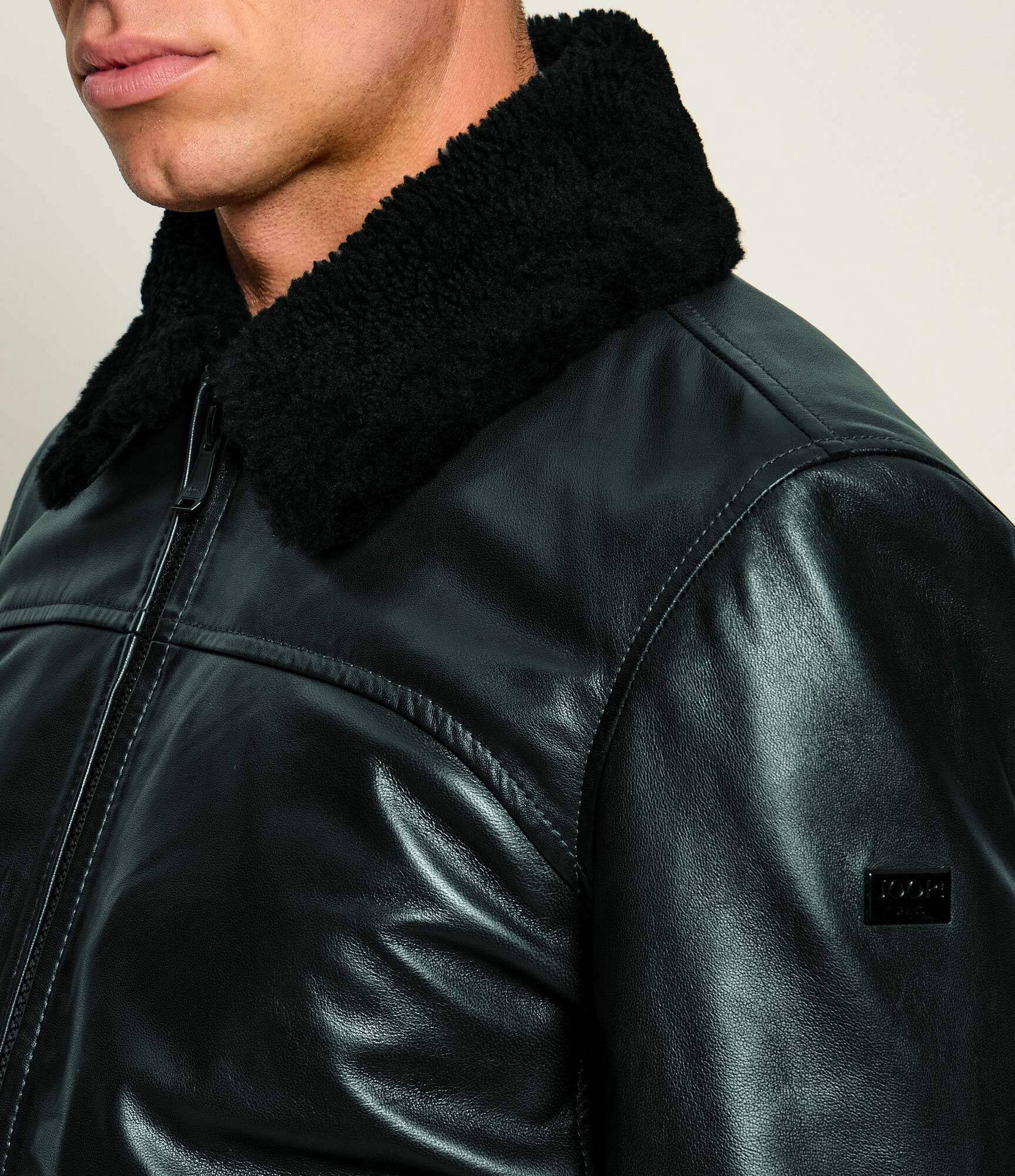 Joop! Geacă de piele Cleary-Wf | regular fit