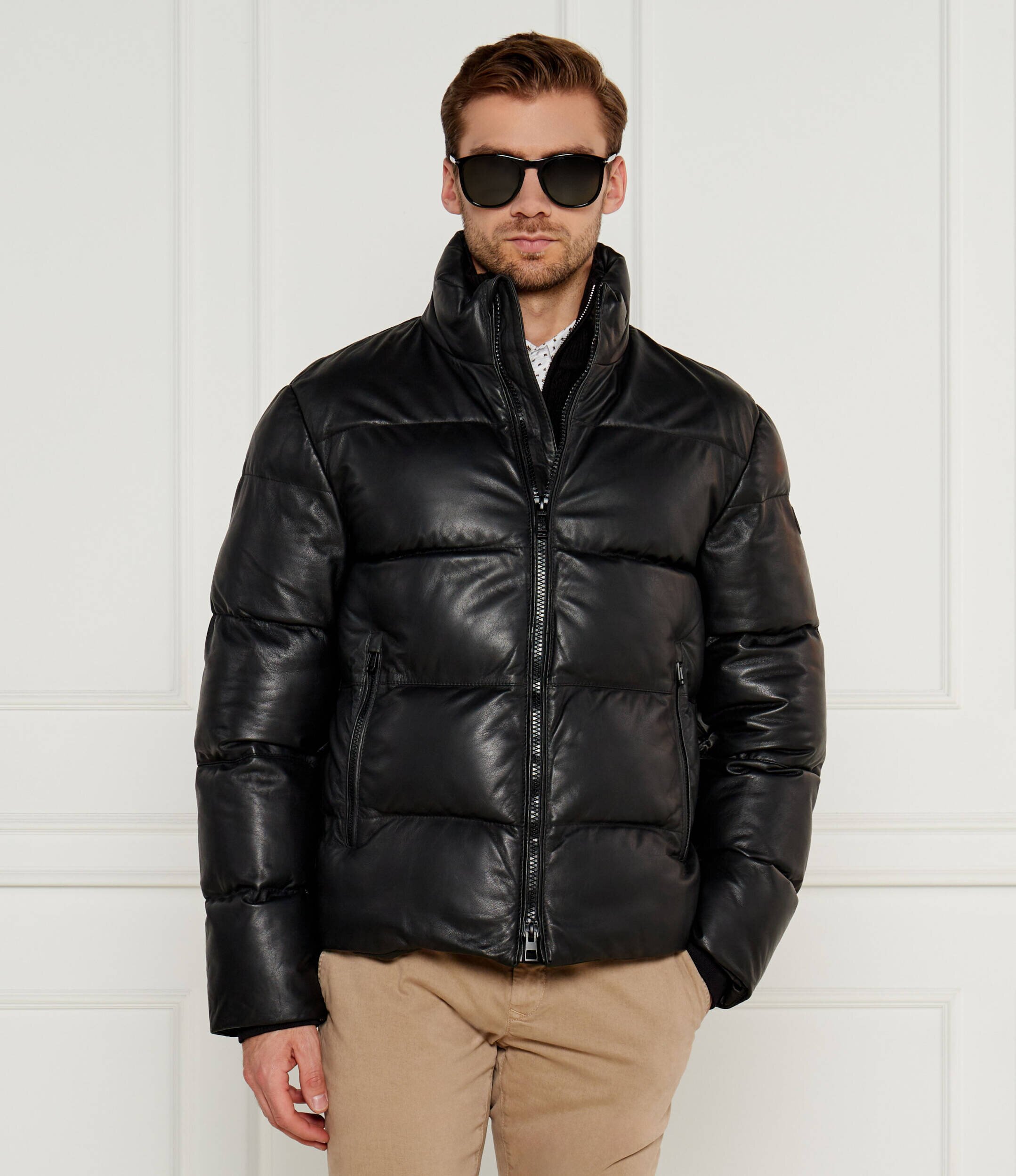 Joop! Geacă de piele Loman | Loose fit
