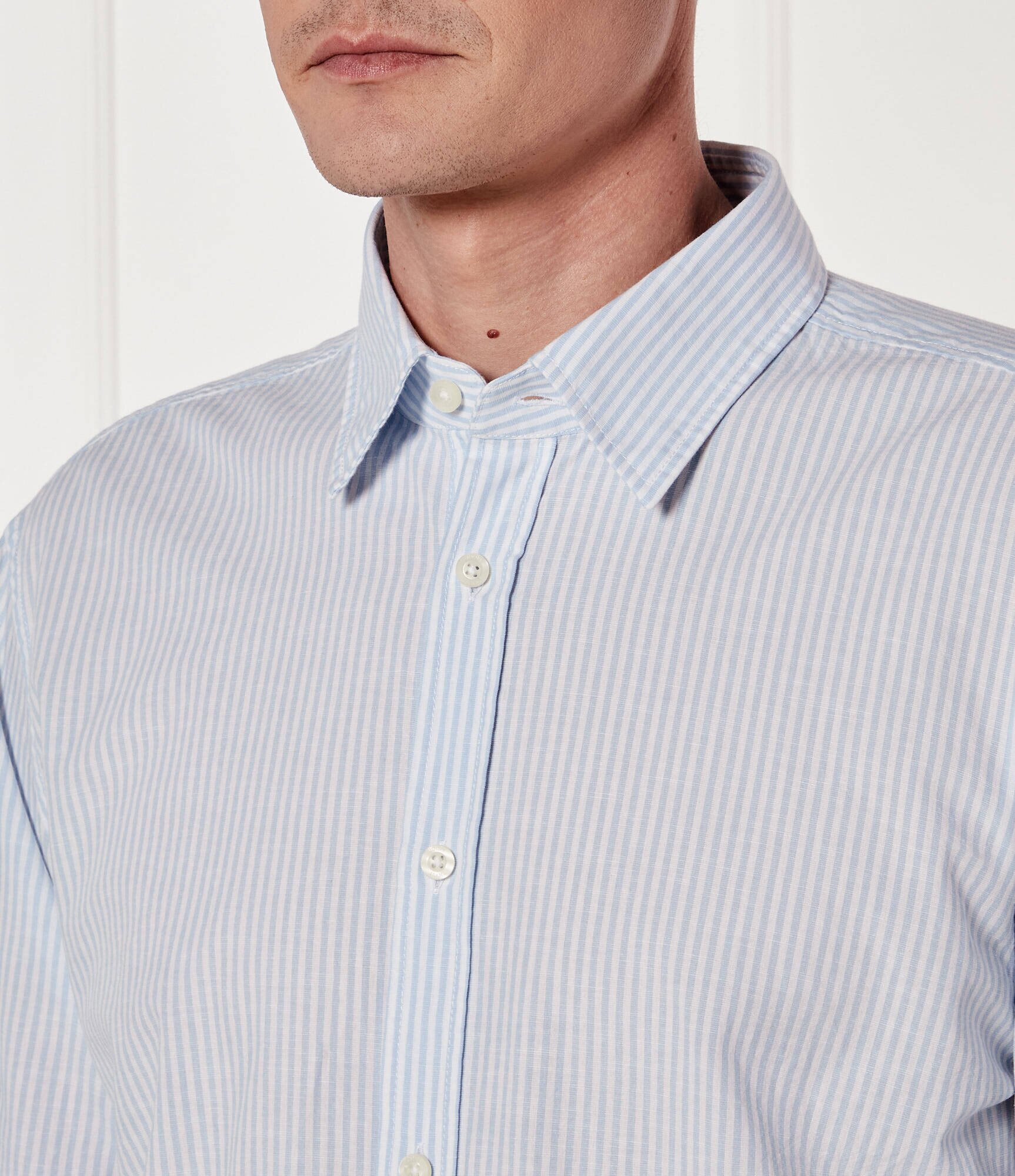 Joop! Jeans Cămașă Elias | Regular Fit | cu adaos de in