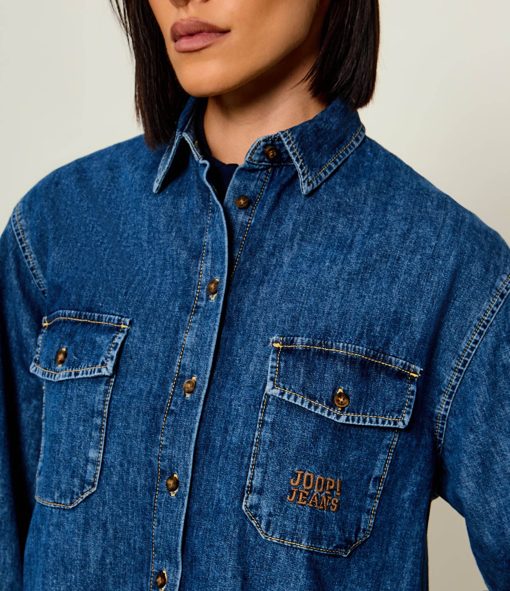 Joop! Jeans De blugi cămașă Ude-Oh | Loose fit