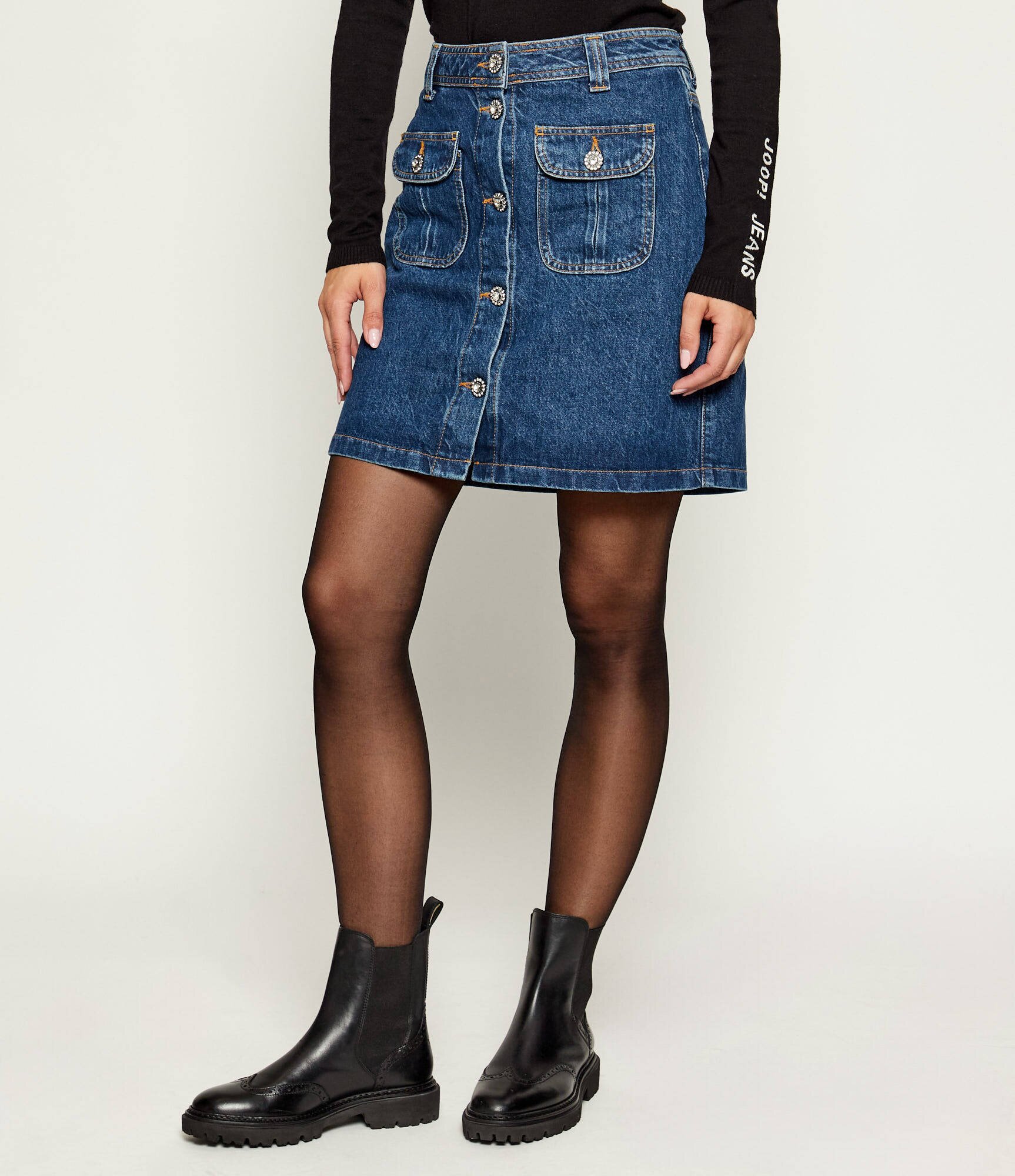 Joop! Jeans De blugi fustă Rosa