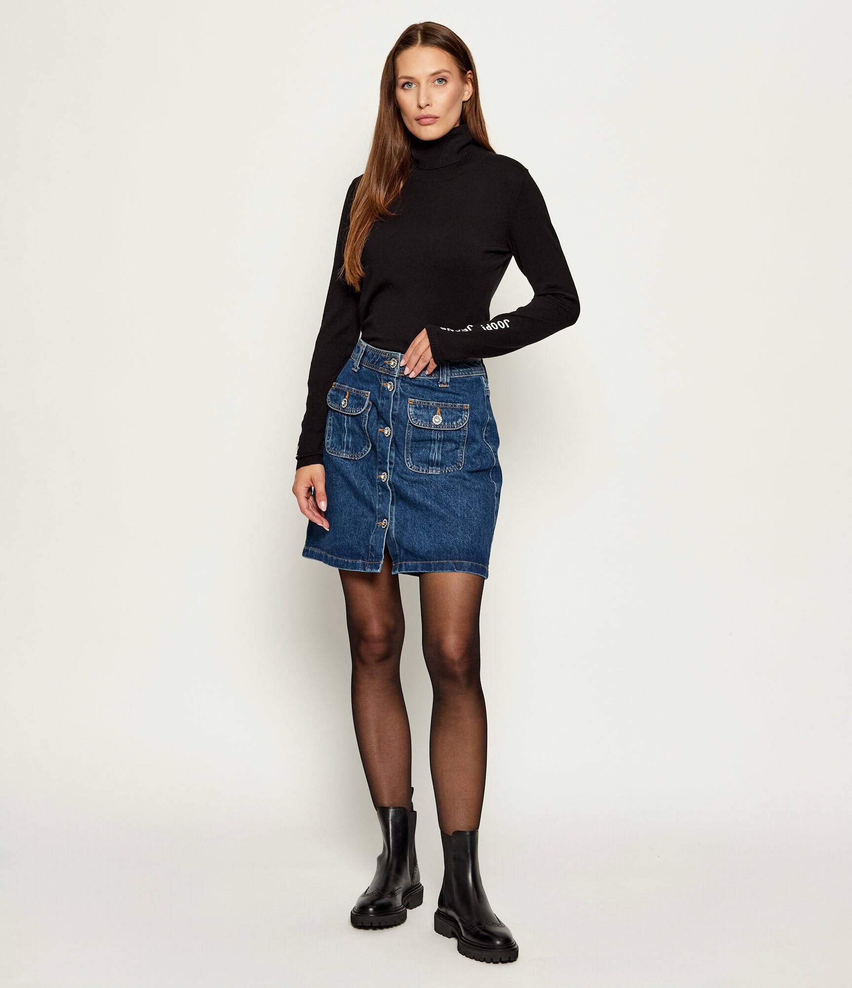 Joop! Jeans De blugi fustă Rosa