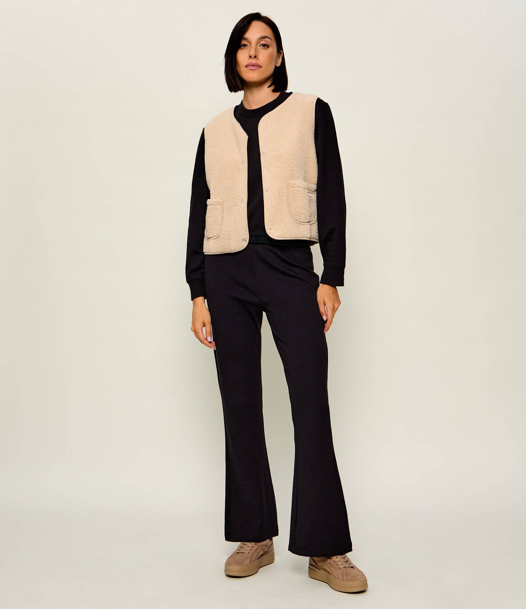 Joop! Jeans Din fleece vestă Tusja | regular fit