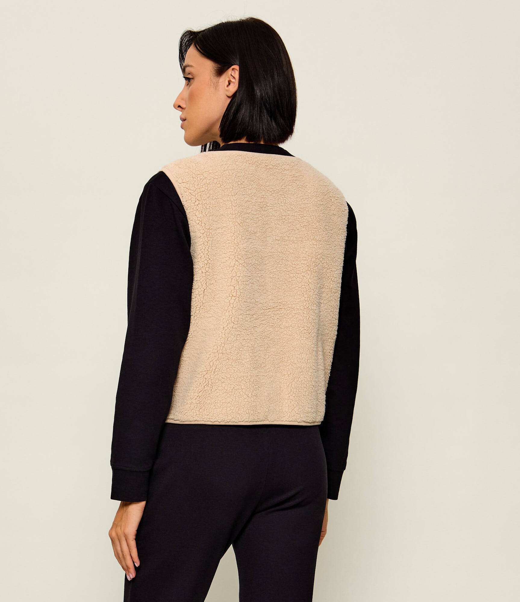 Joop! Jeans Din fleece vestă Tusja | regular fit