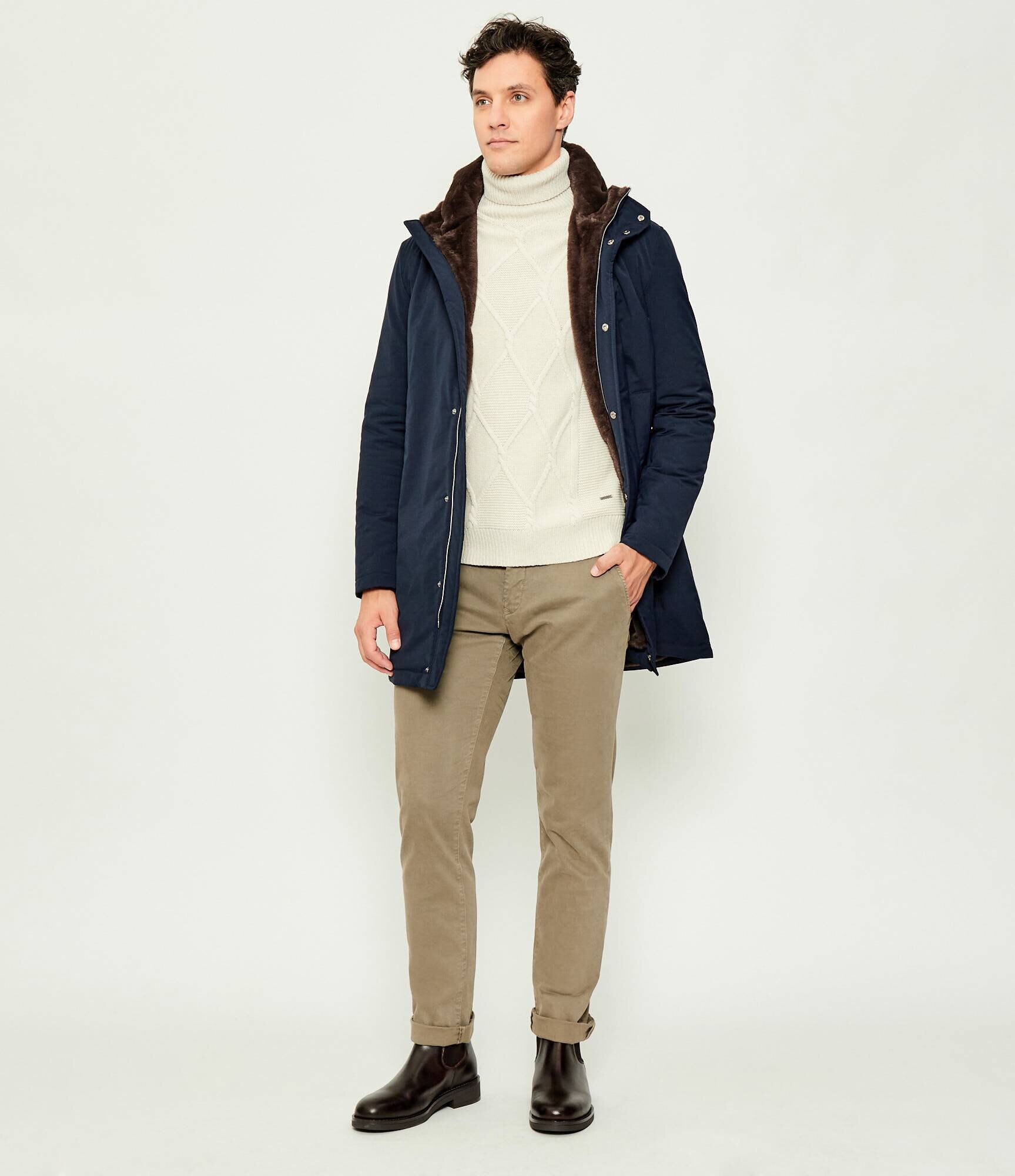 Joop! Maletă Liono | Modern fit cu adaos de lână și cașmir