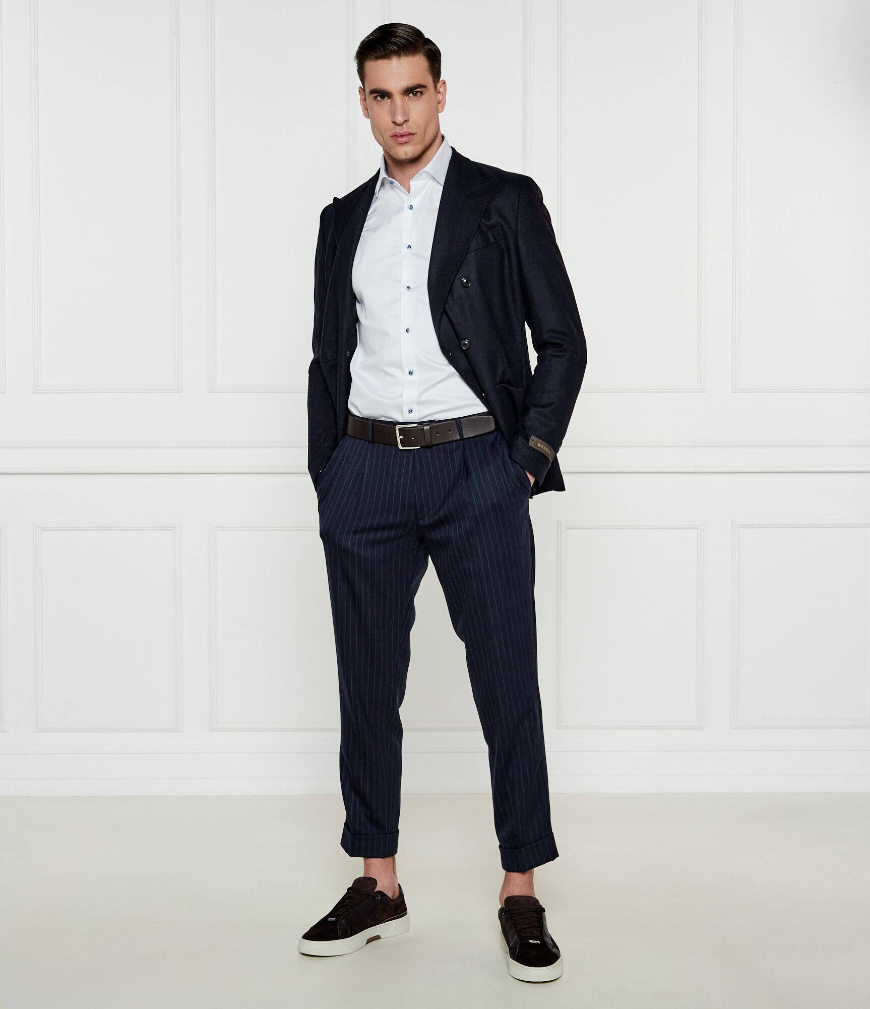 Joop! Pantaloni Baxx 17-jt-70 randar cu adaos de lână
