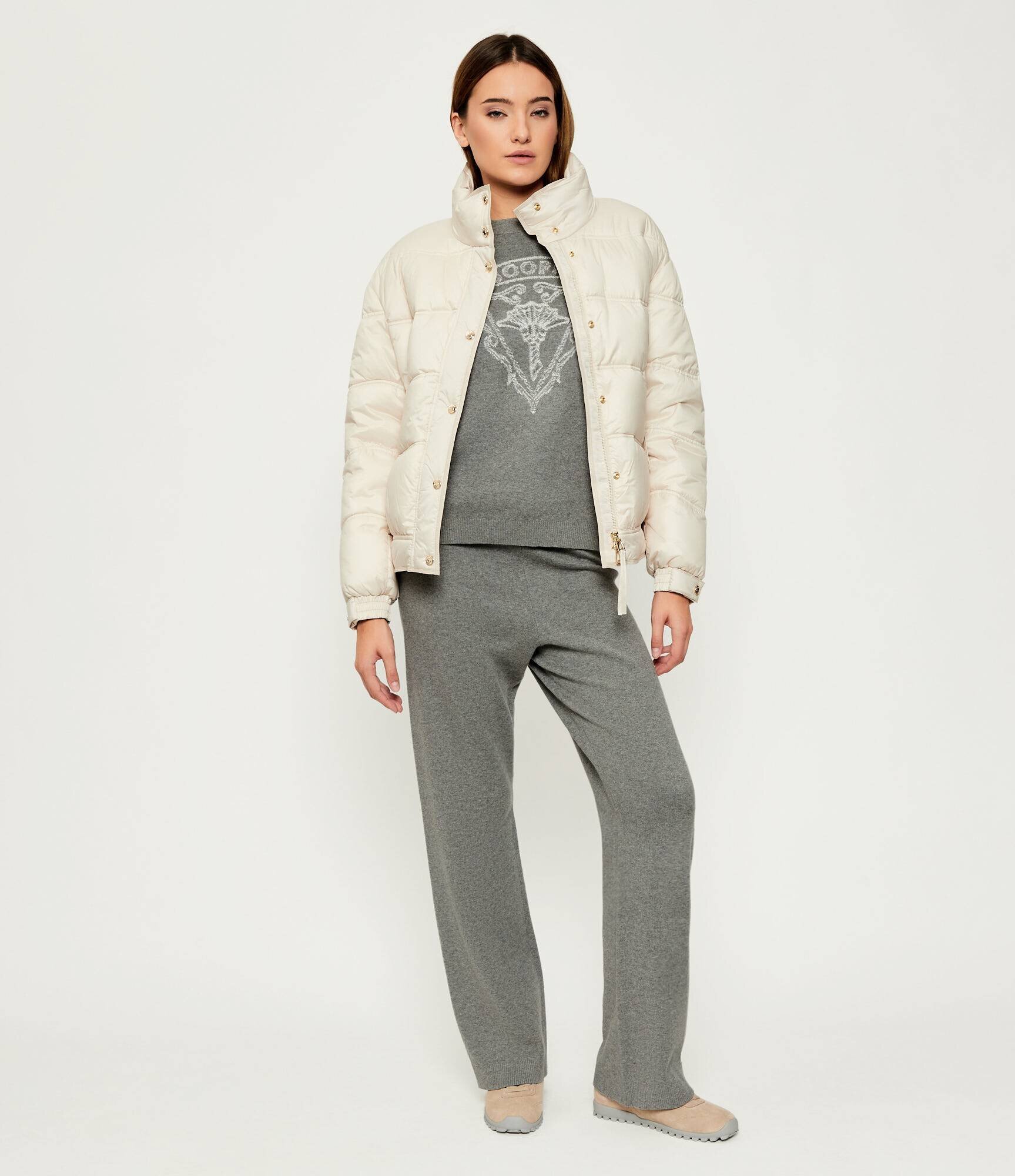 Joop! Pantaloni de tricot Kinsi | regular fit cu adaos de mătase