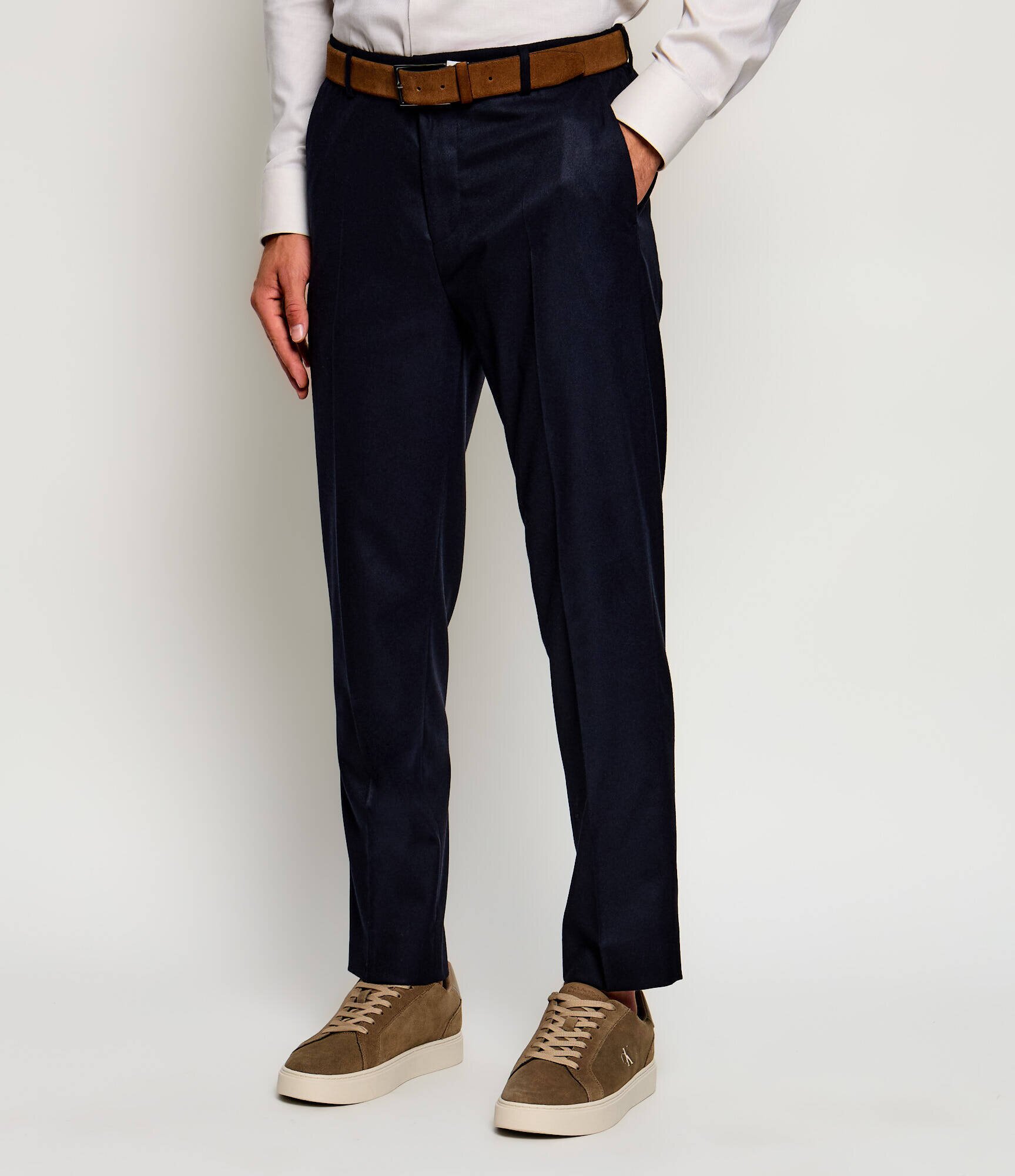 Joop! Pantaloni River | regular fit cu adaos de lână