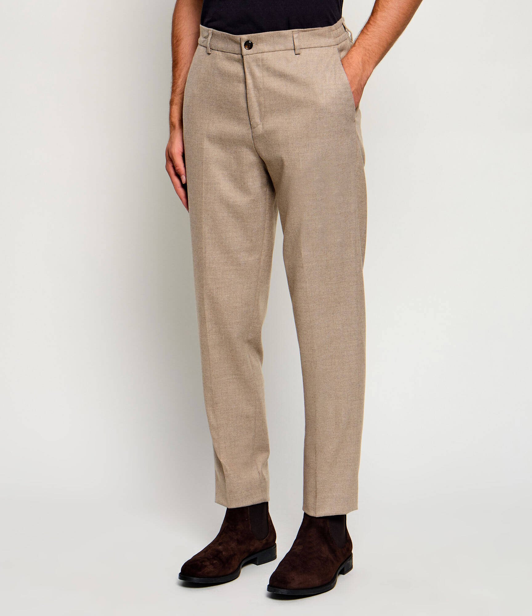 Joop! Pantaloni River | regular fit cu adaos de lână
