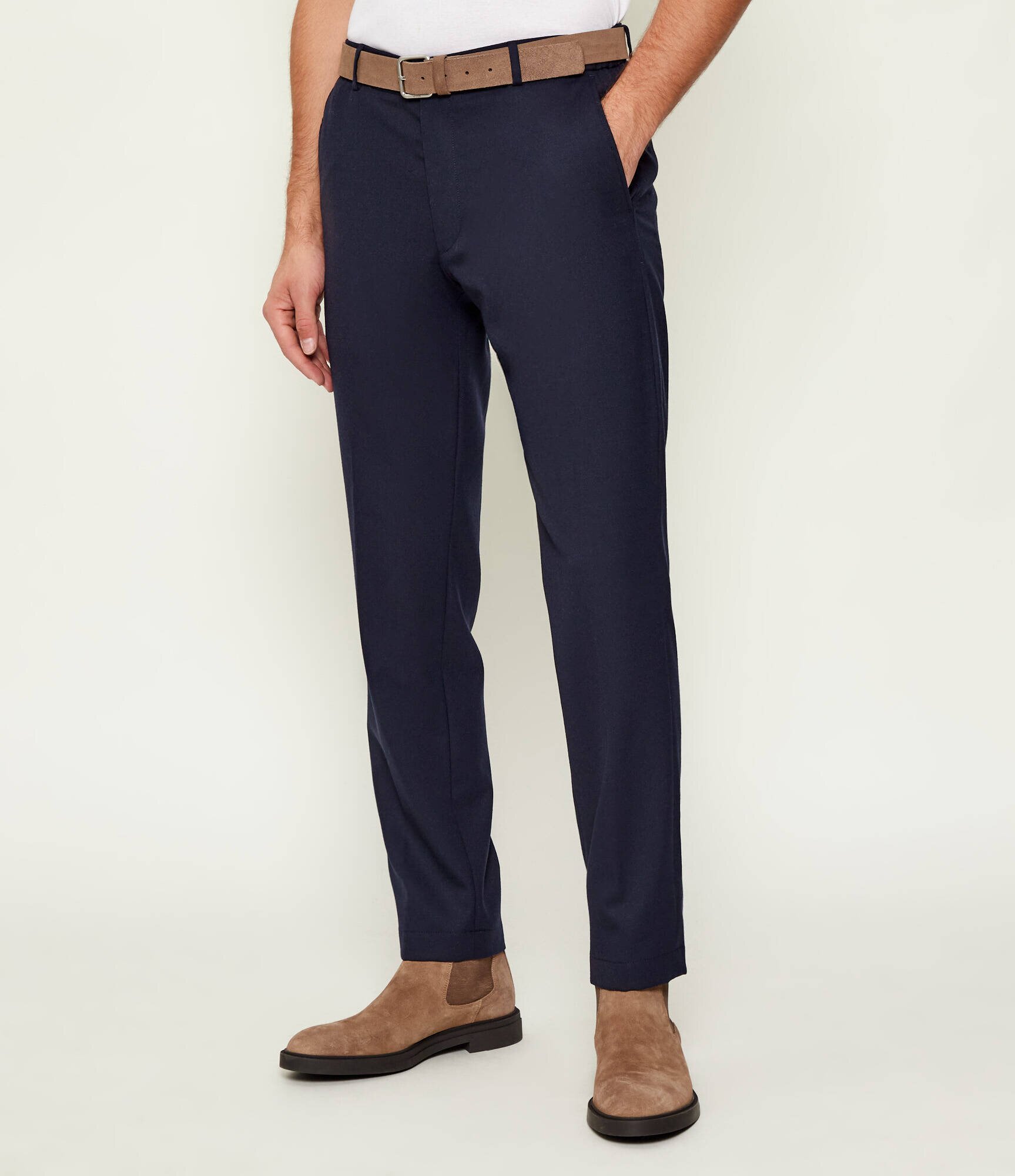 Joop! Pantaloni Sake | Slim Fit cu adaos de lână