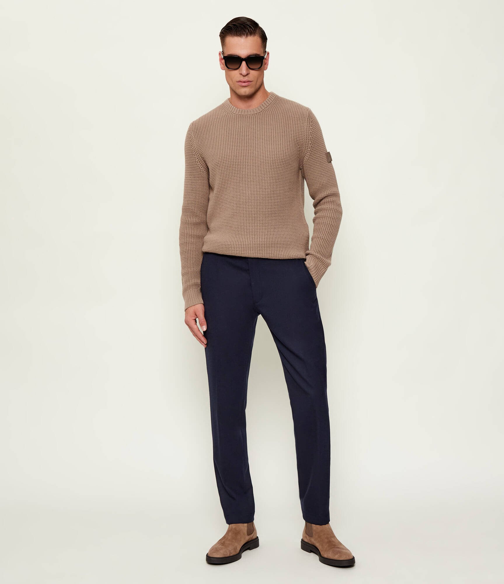 Joop! Pantaloni Sake | Slim Fit cu adaos de lână