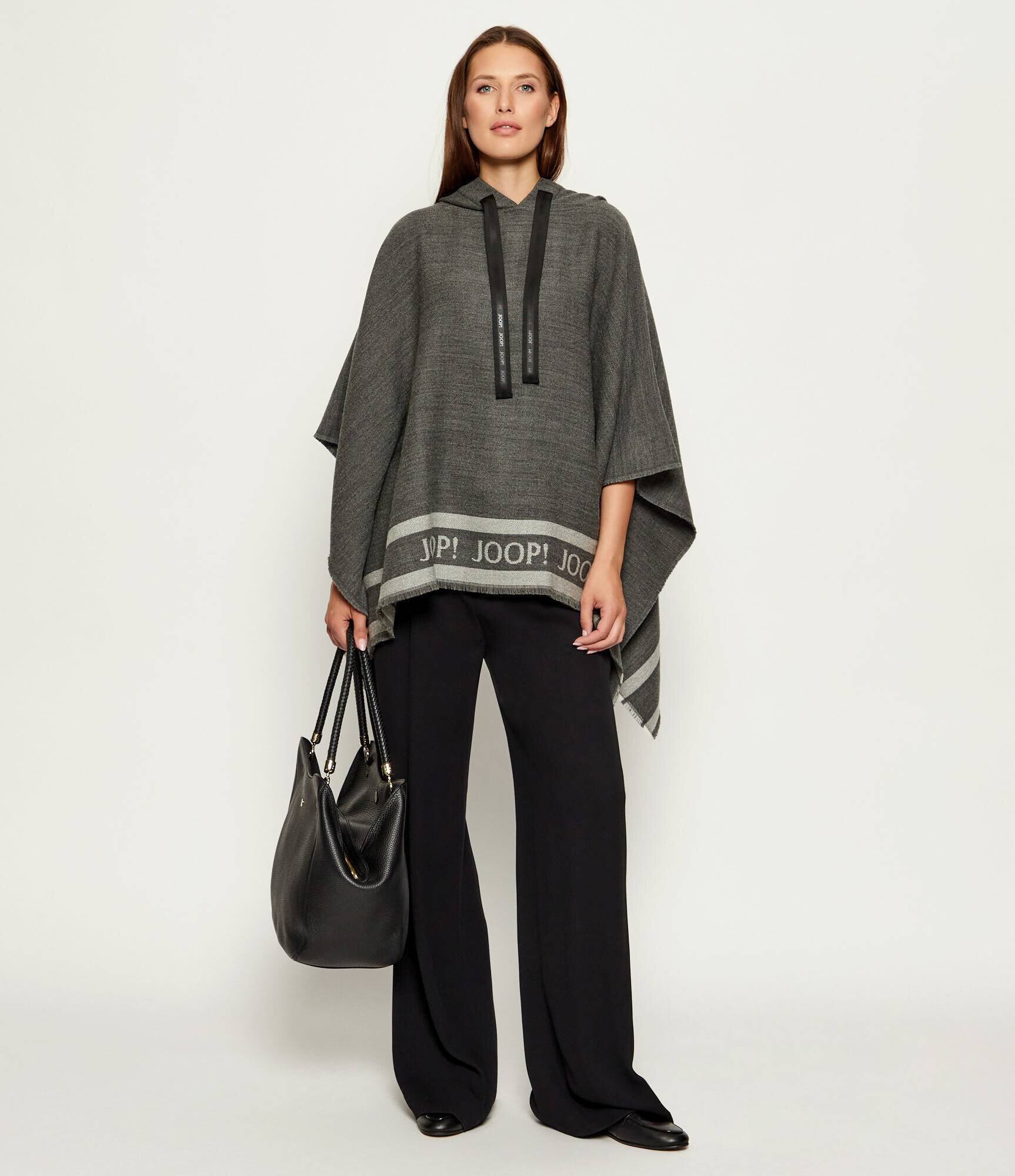 Joop! Poncho | regular fit cu adaos de lână