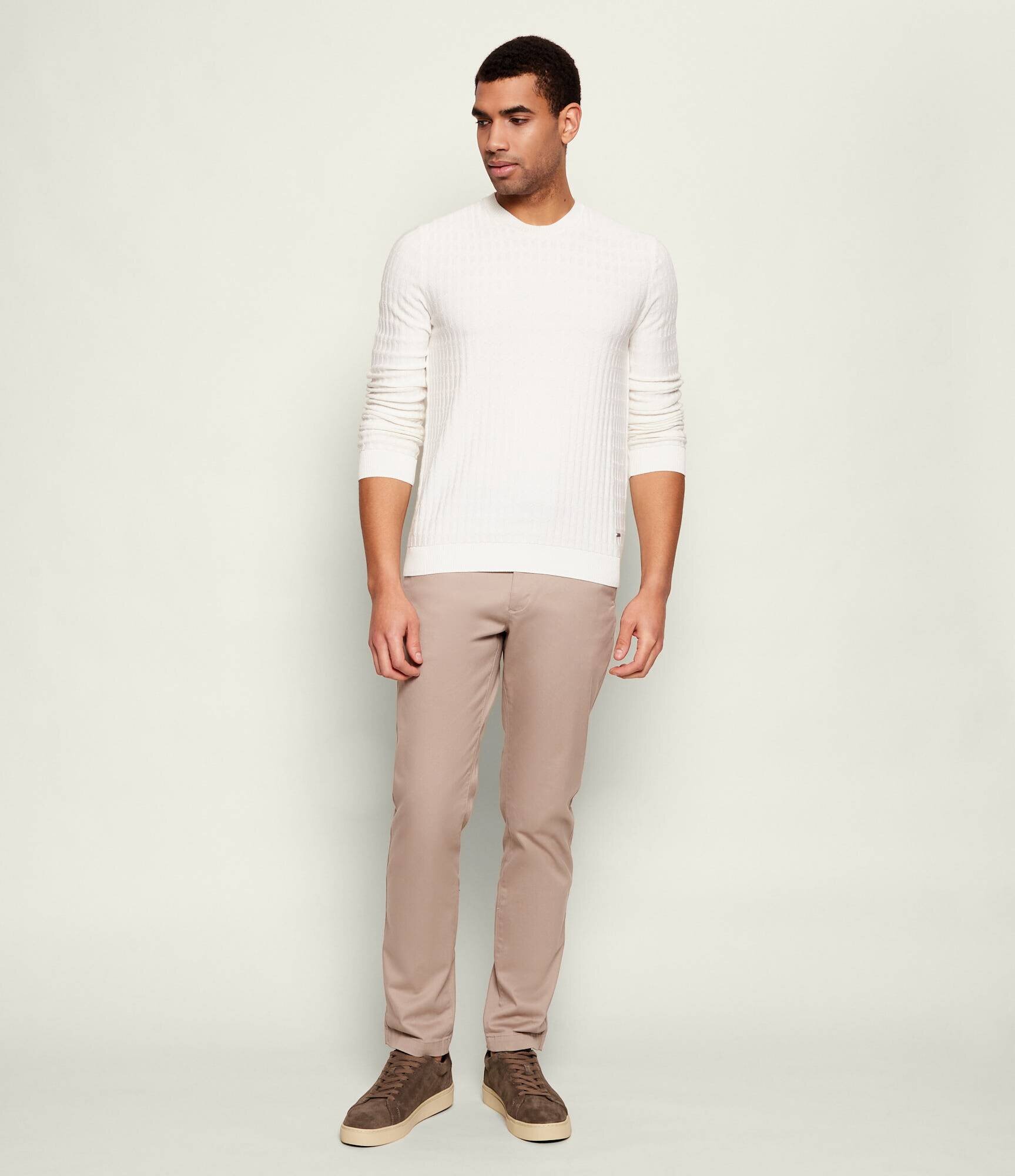 Joop! Pulover JK-01Welmo | Slim Fit | mercerizat